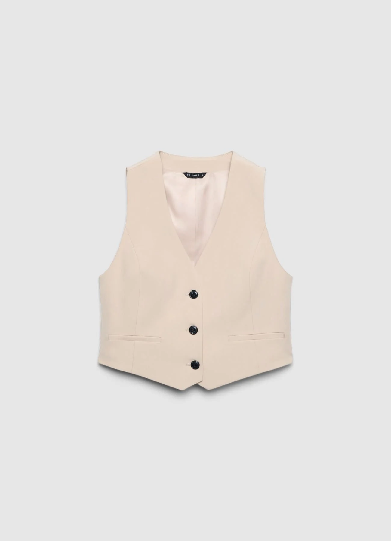 Gilet corto con bottoni - Image 6