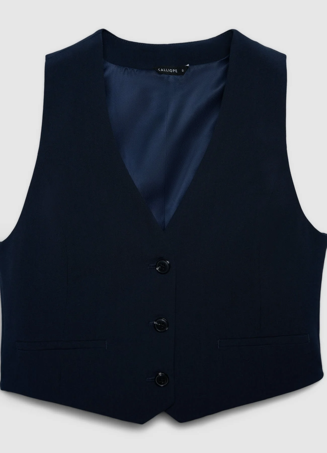 Gilet corto con bottoni - Image 6
