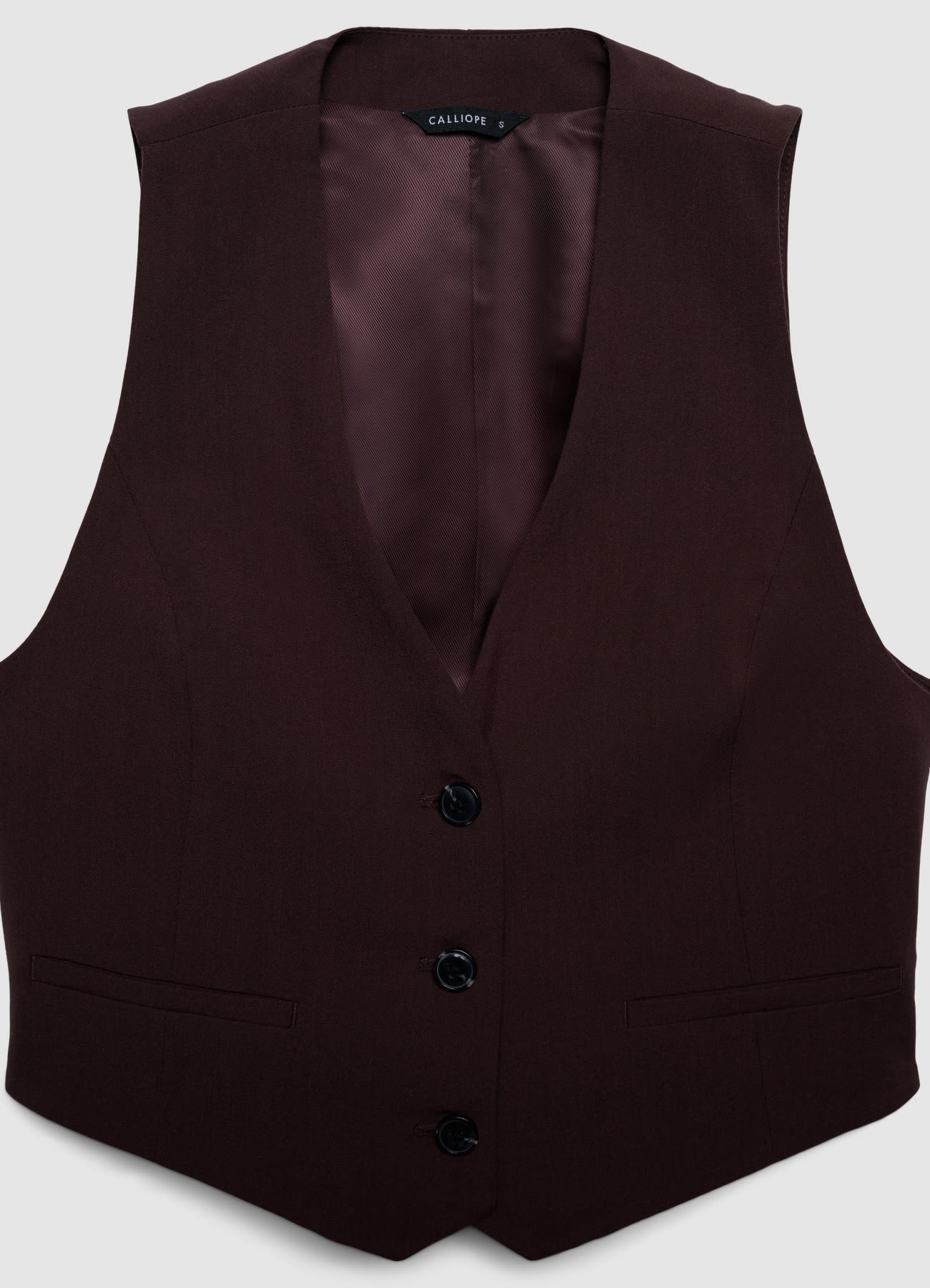 Gilet corto con bottoni - Image 6