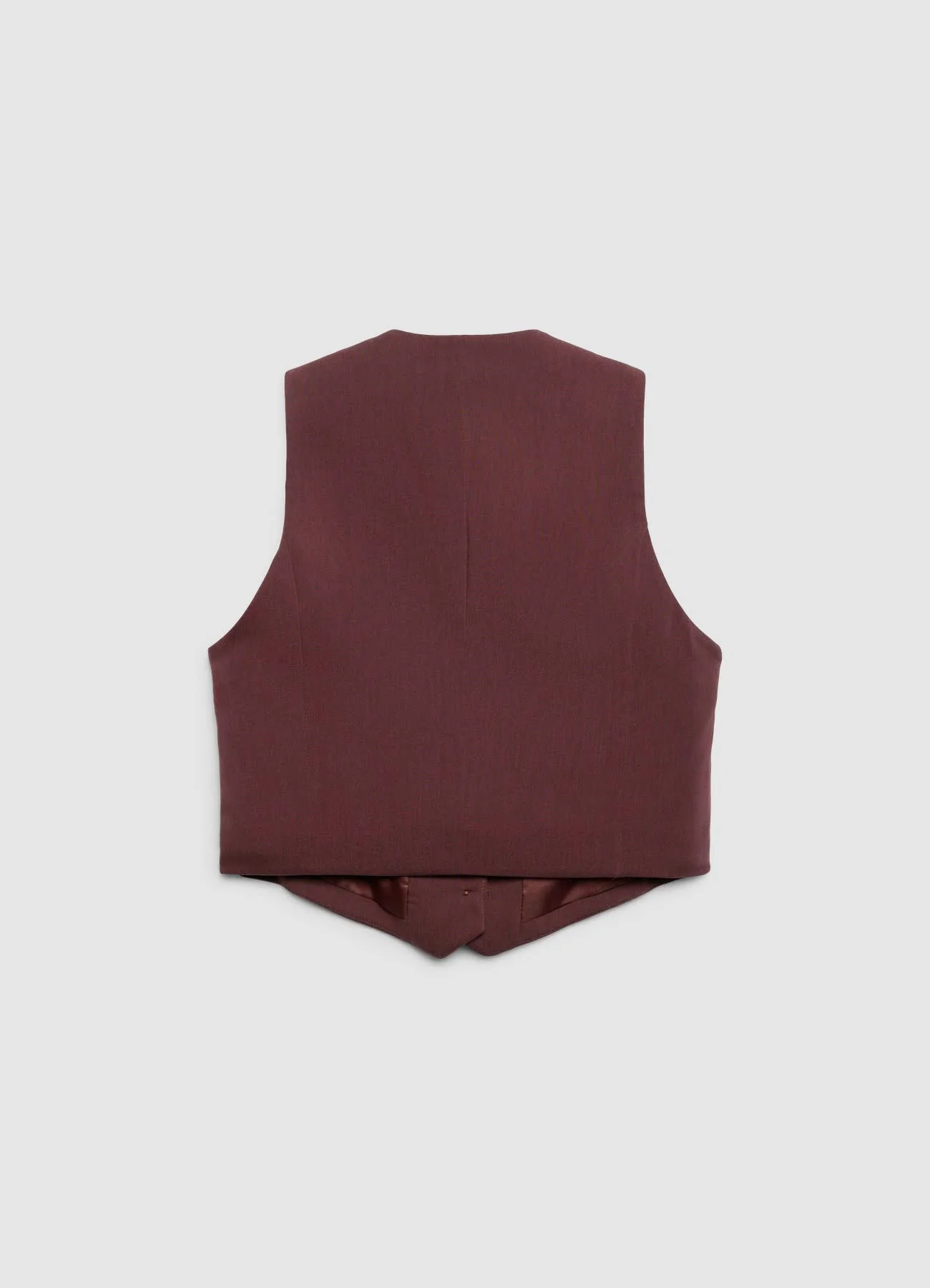 Gilet corto con bottoni - Image 4