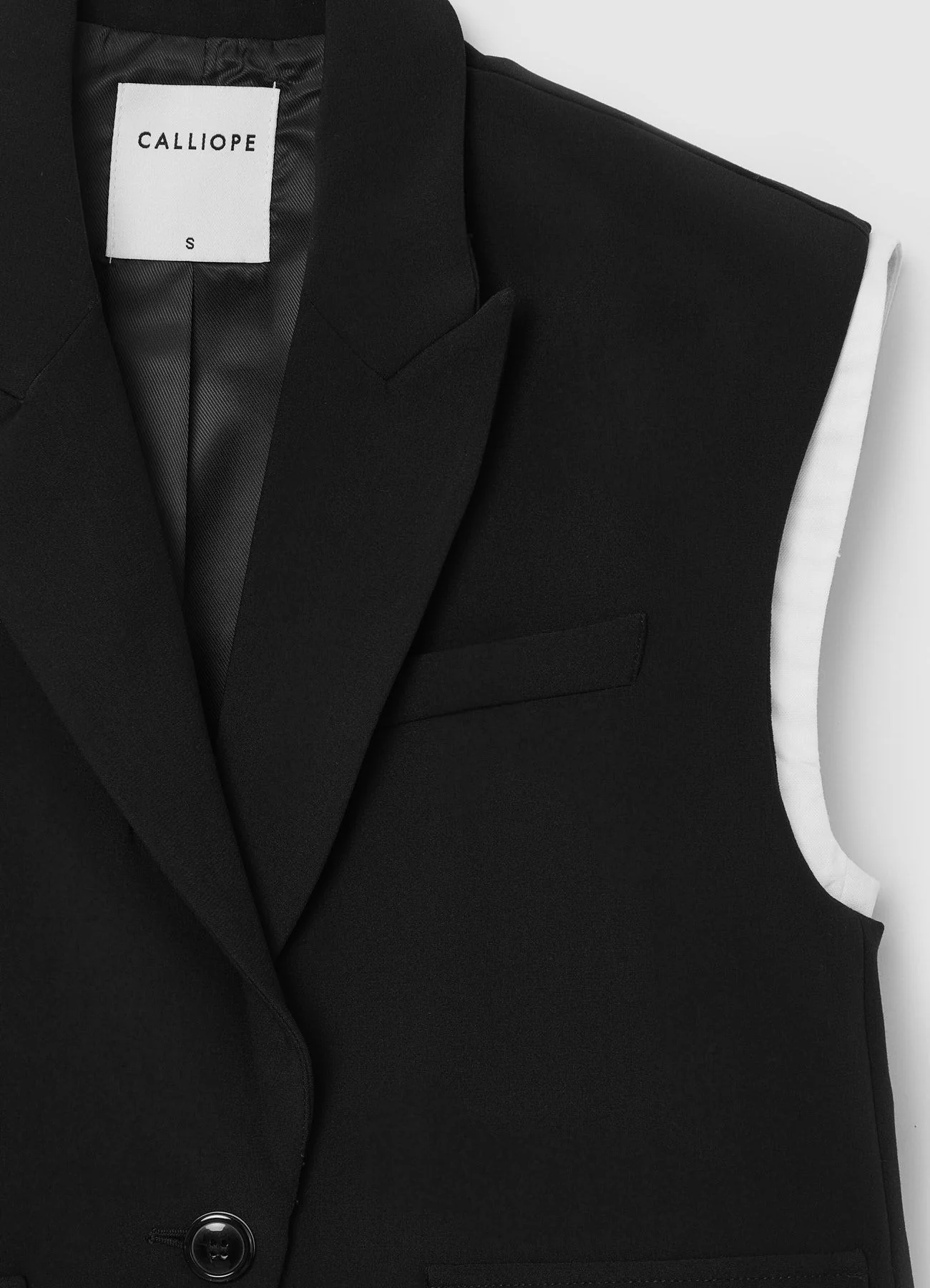 Gilet crop bitessuto - Image 5