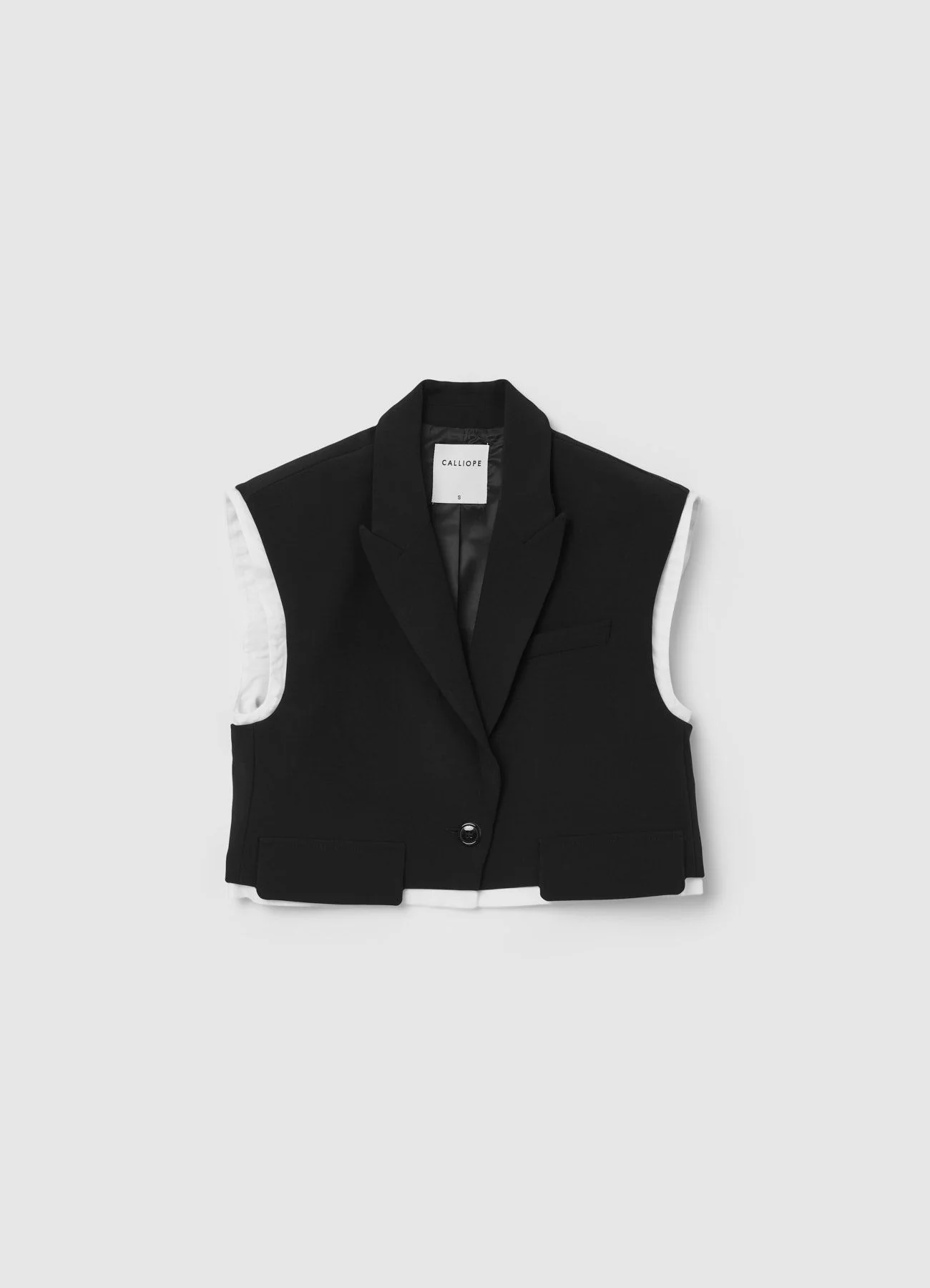 Gilet crop bitessuto - Image 6