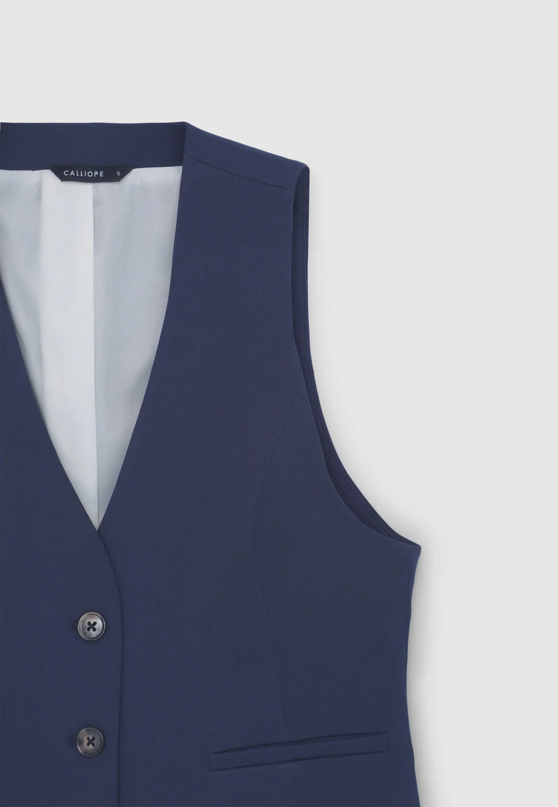 Gilet crop tinta unita - Image 5