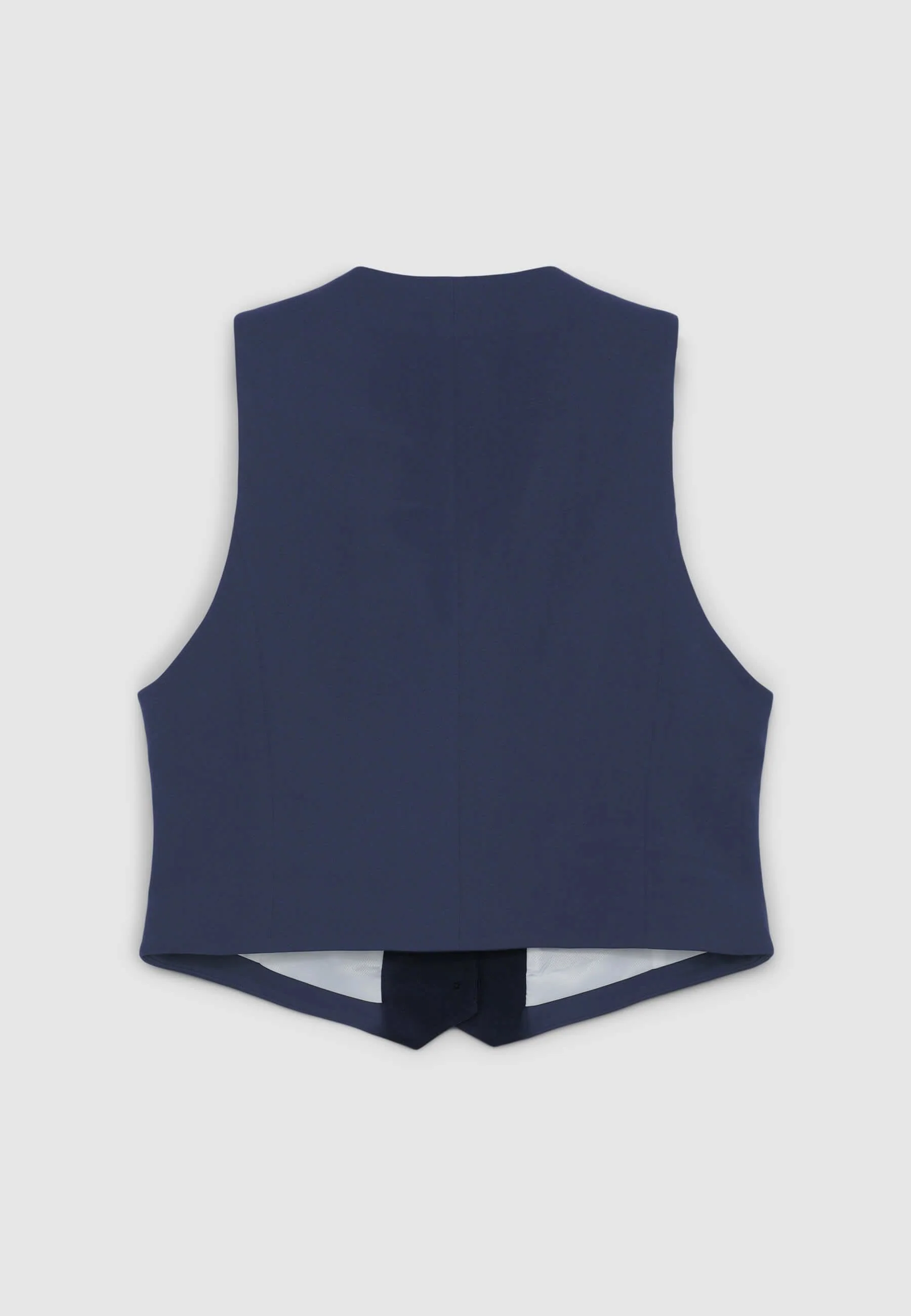 Gilet crop tinta unita - Image 6