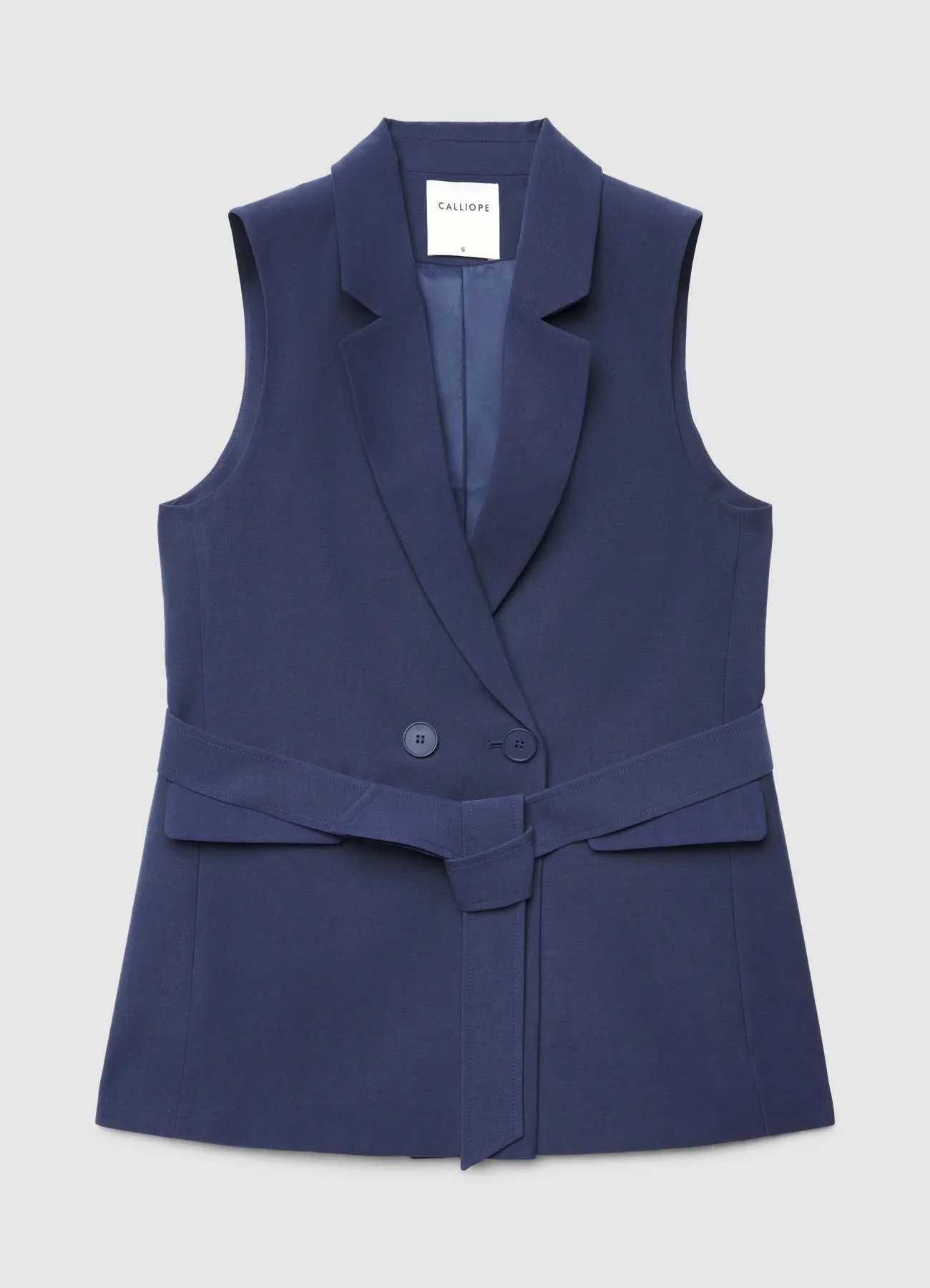 Gilet doppiopetto con fusciacca - Image 4