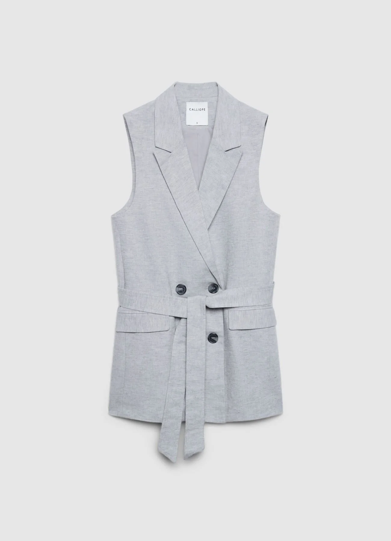 Gilet doppiopetto con fusciacca - Image 4