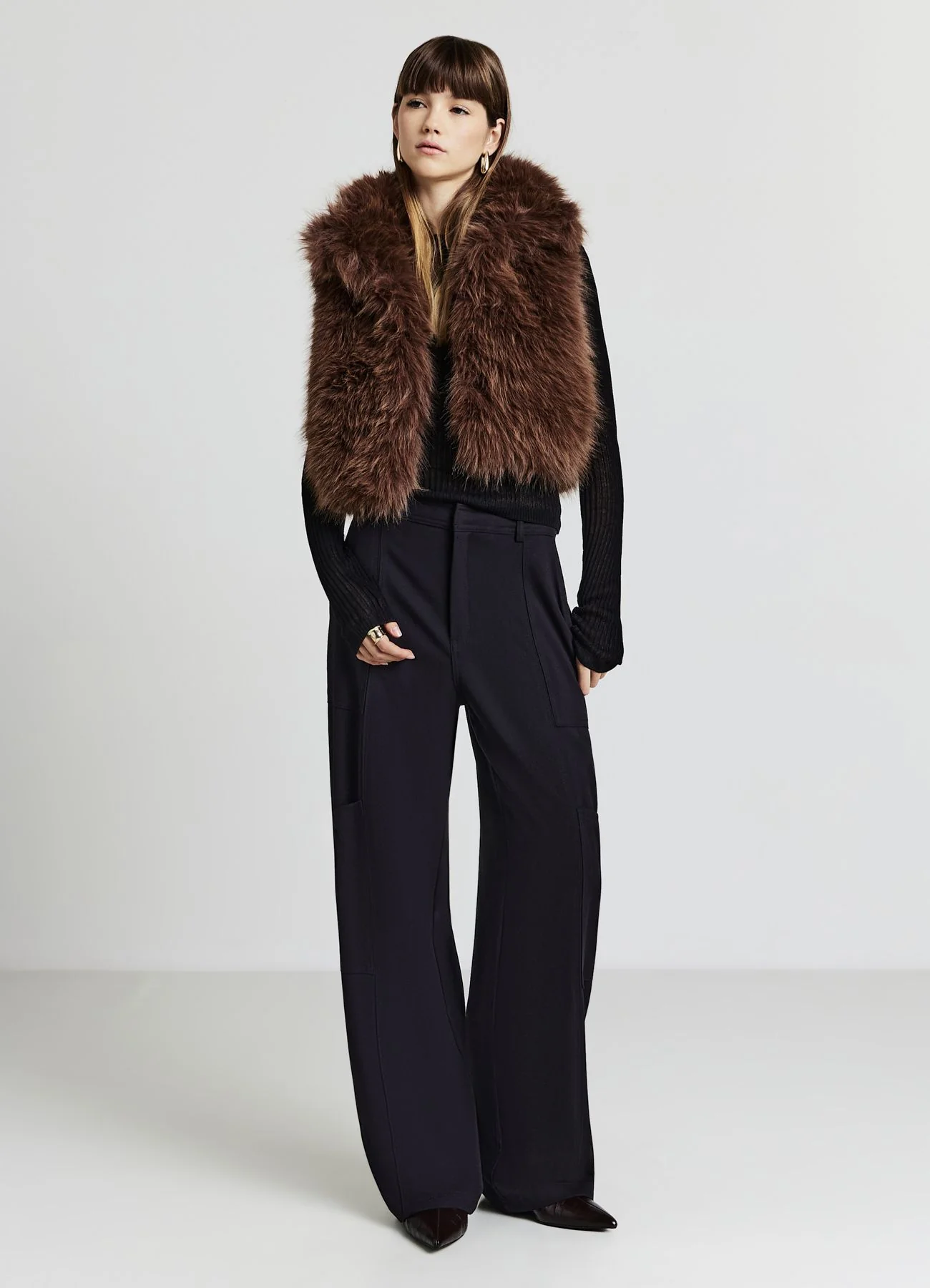 Gilet effetto pelliccia - Image 2
