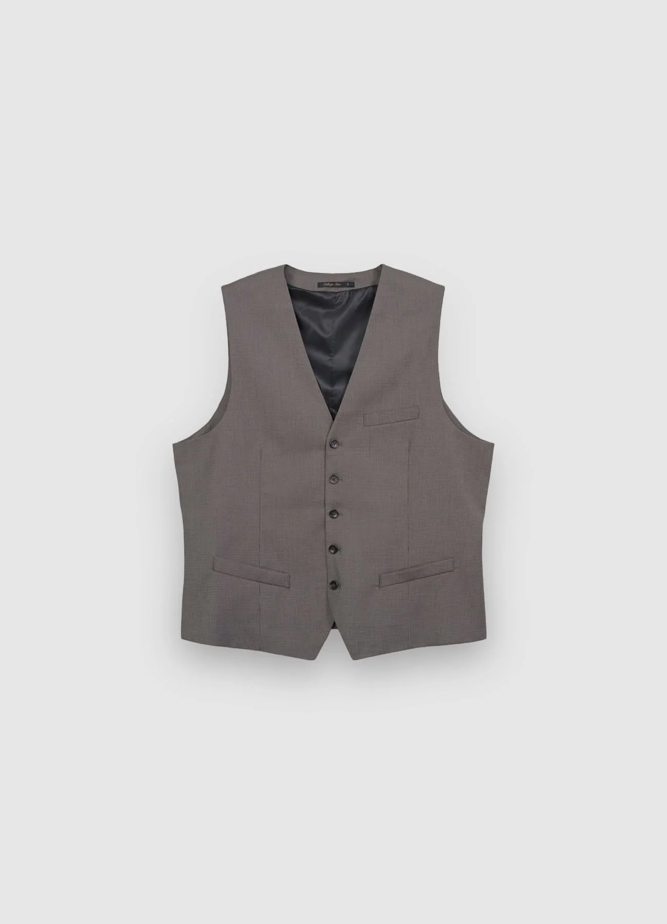 Gilet elegante tinta unita - Image 5
