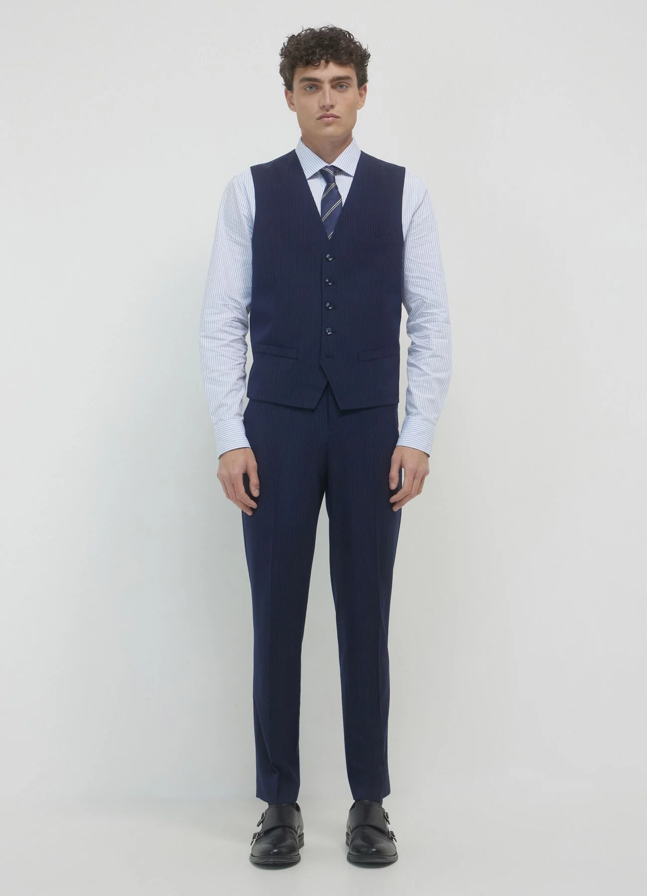 Gilet gessato