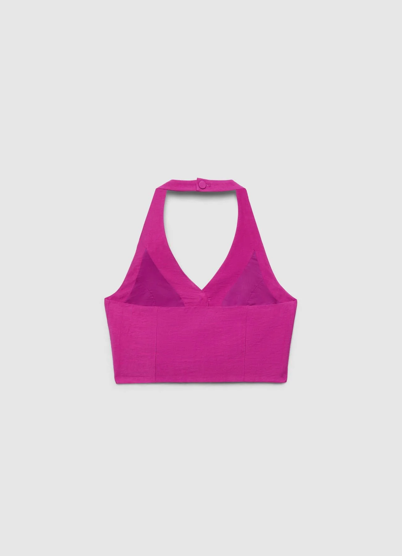 Gilet halter con fiore - Image 5
