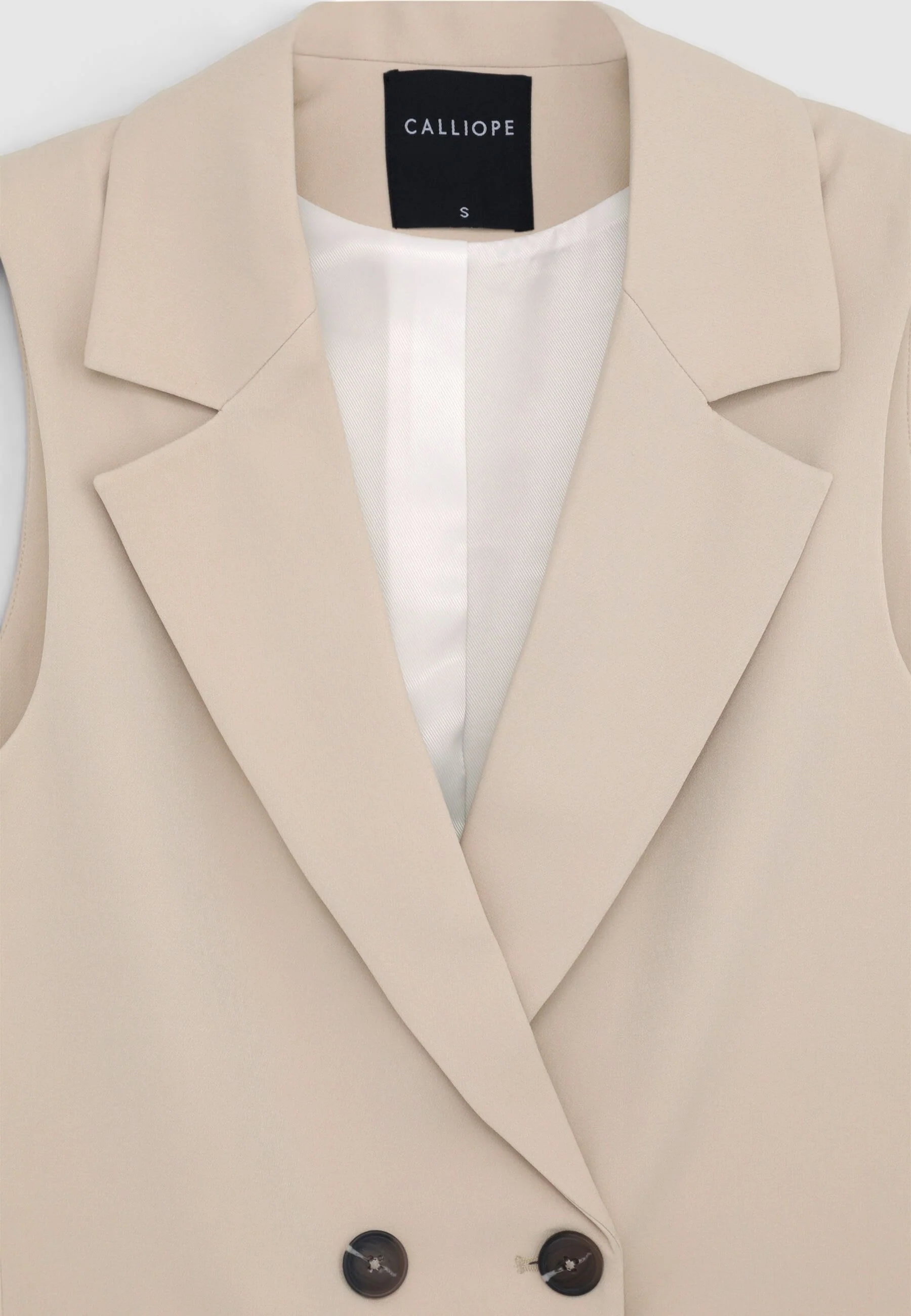 Gilet lungo doppiopetto - Image 7