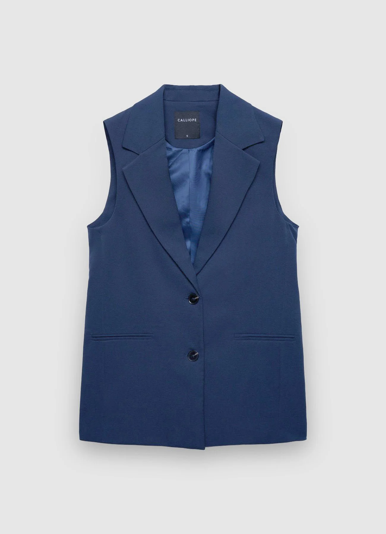 Gilet lungo monopetto - Image 5