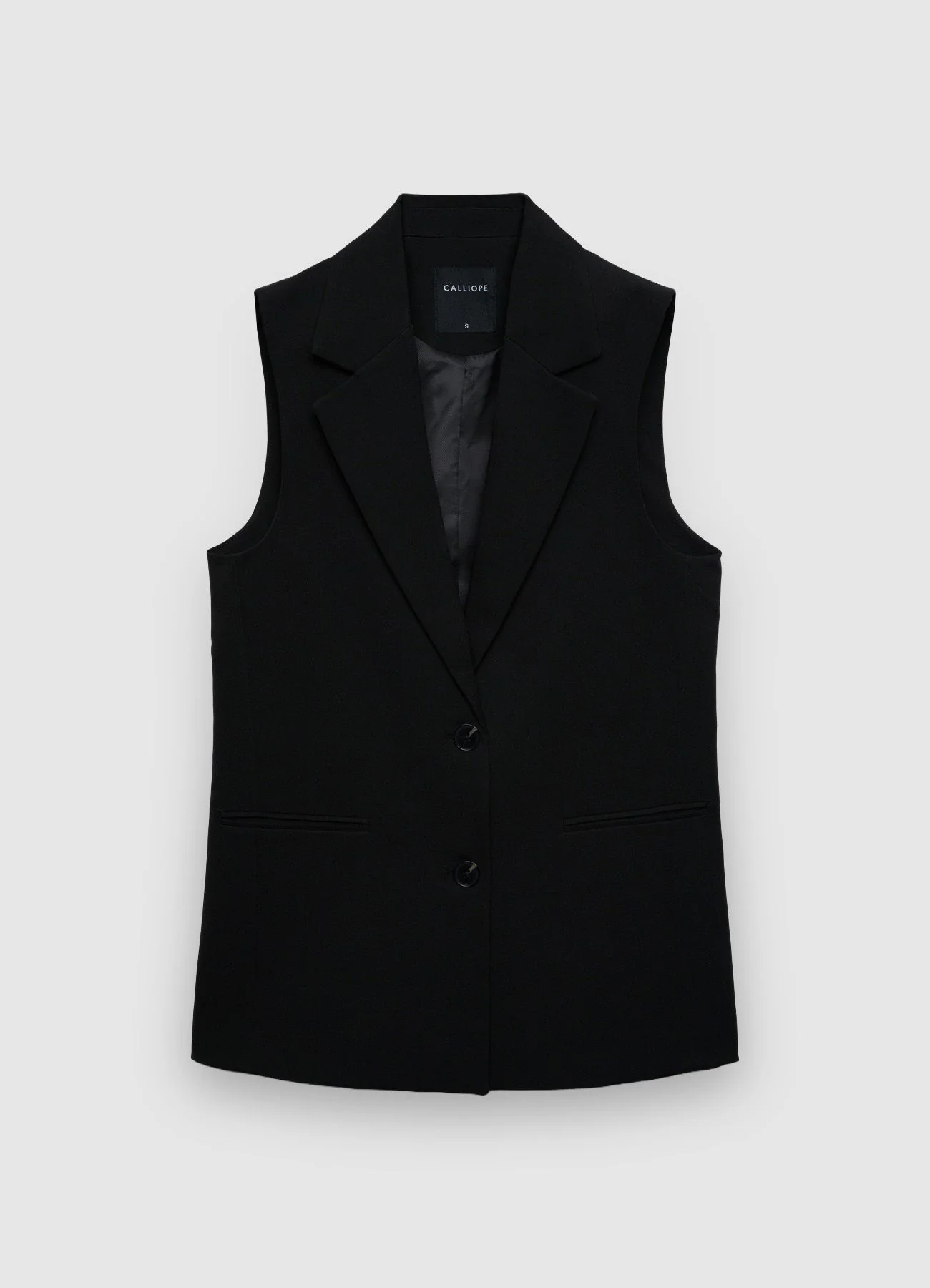 Gilet lungo monopetto - Image 4