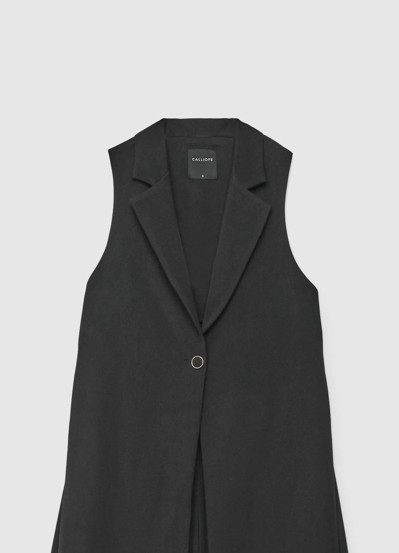 Gilet lungo plissettato - Image 6