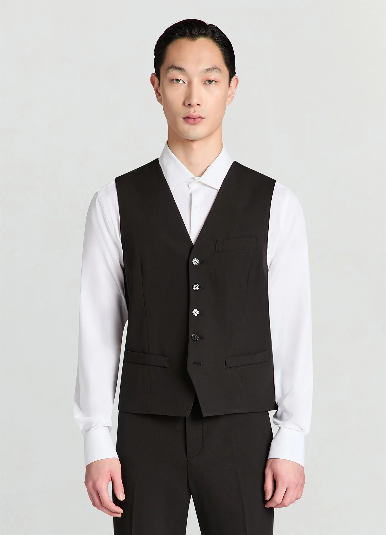Gilet sartoriale con bottoni - Image 2