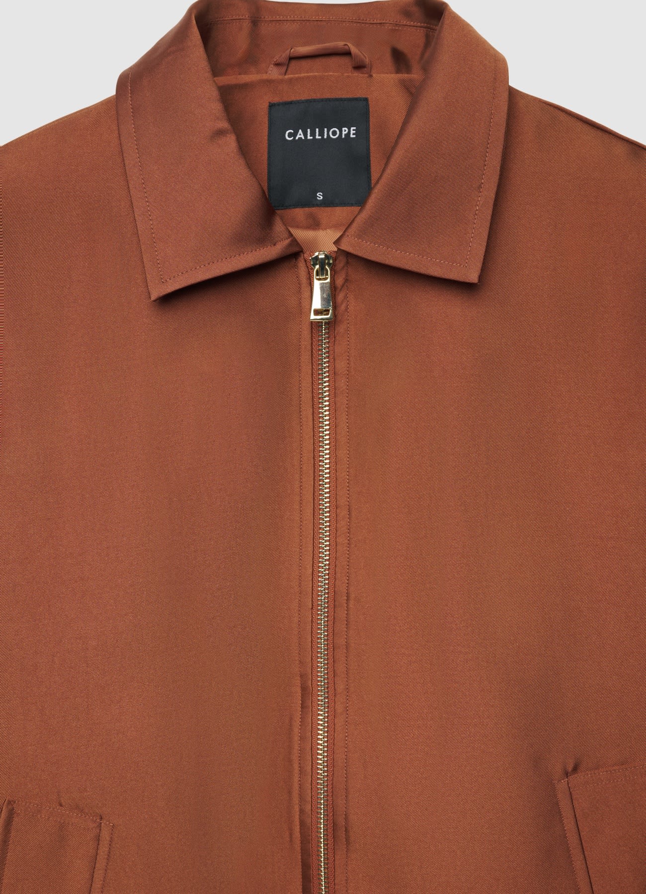 Giubbino simil satin con zip - Image 6