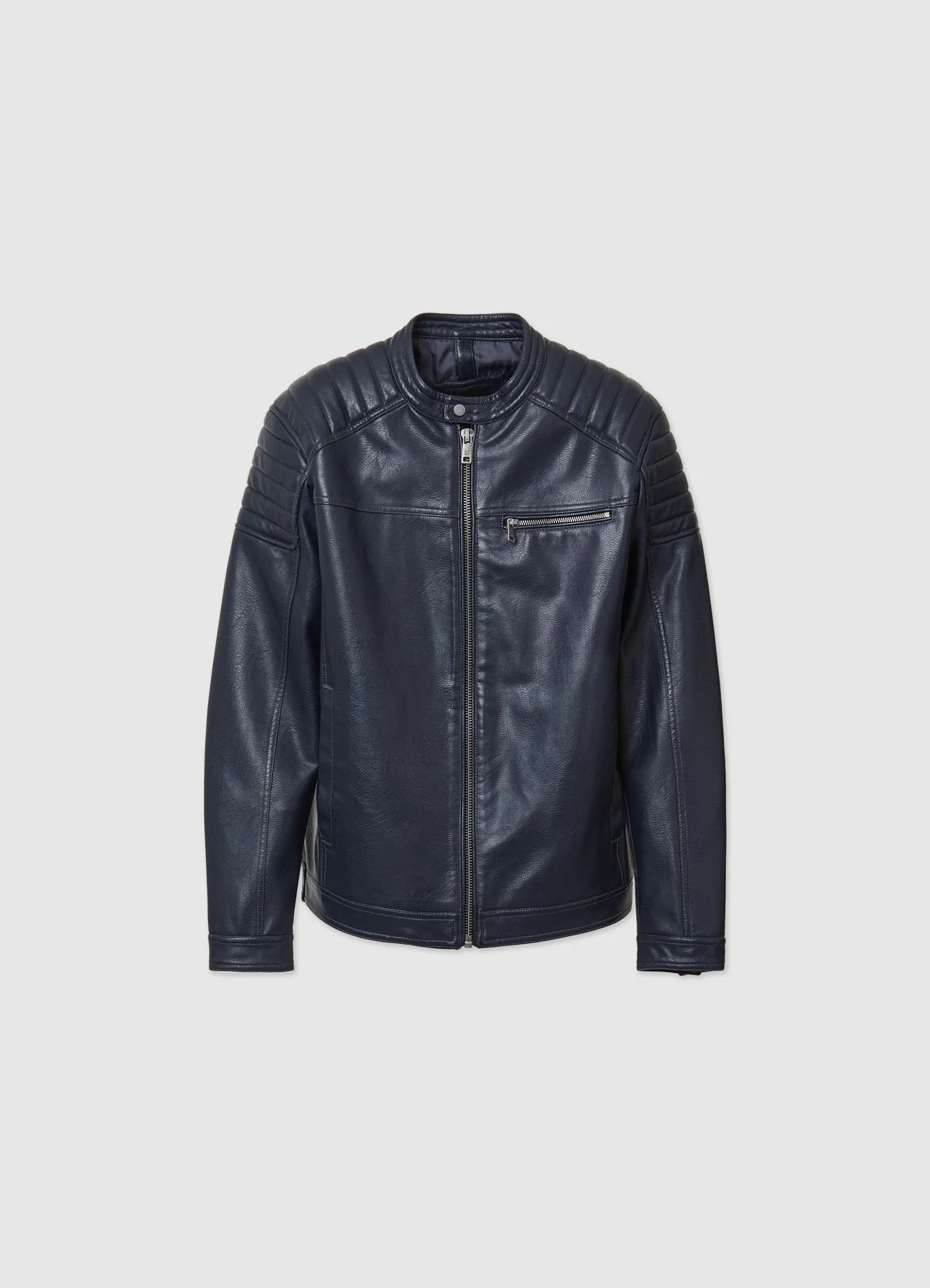 Giubbotto biker similpelle - Image 5