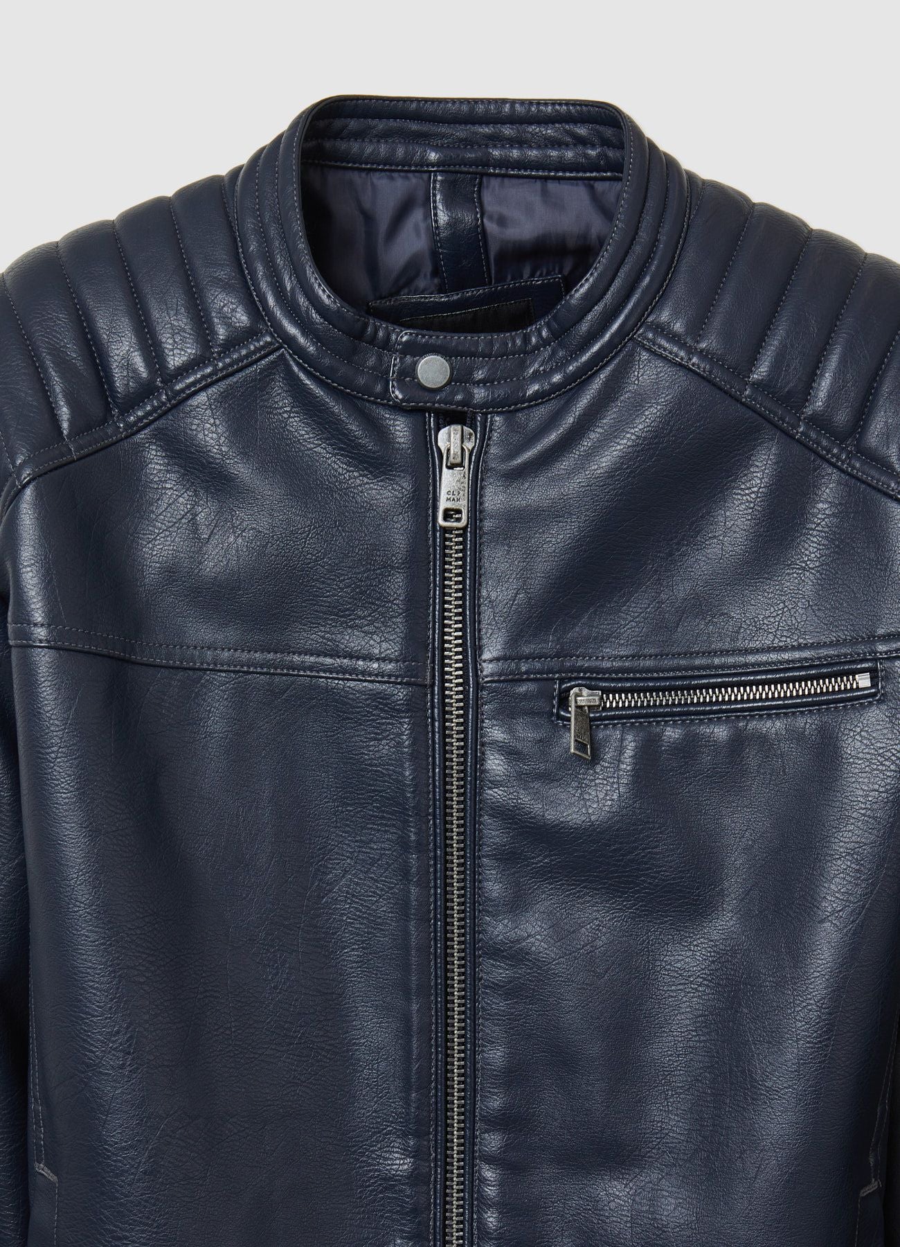 Giubbotto biker similpelle - Image 7