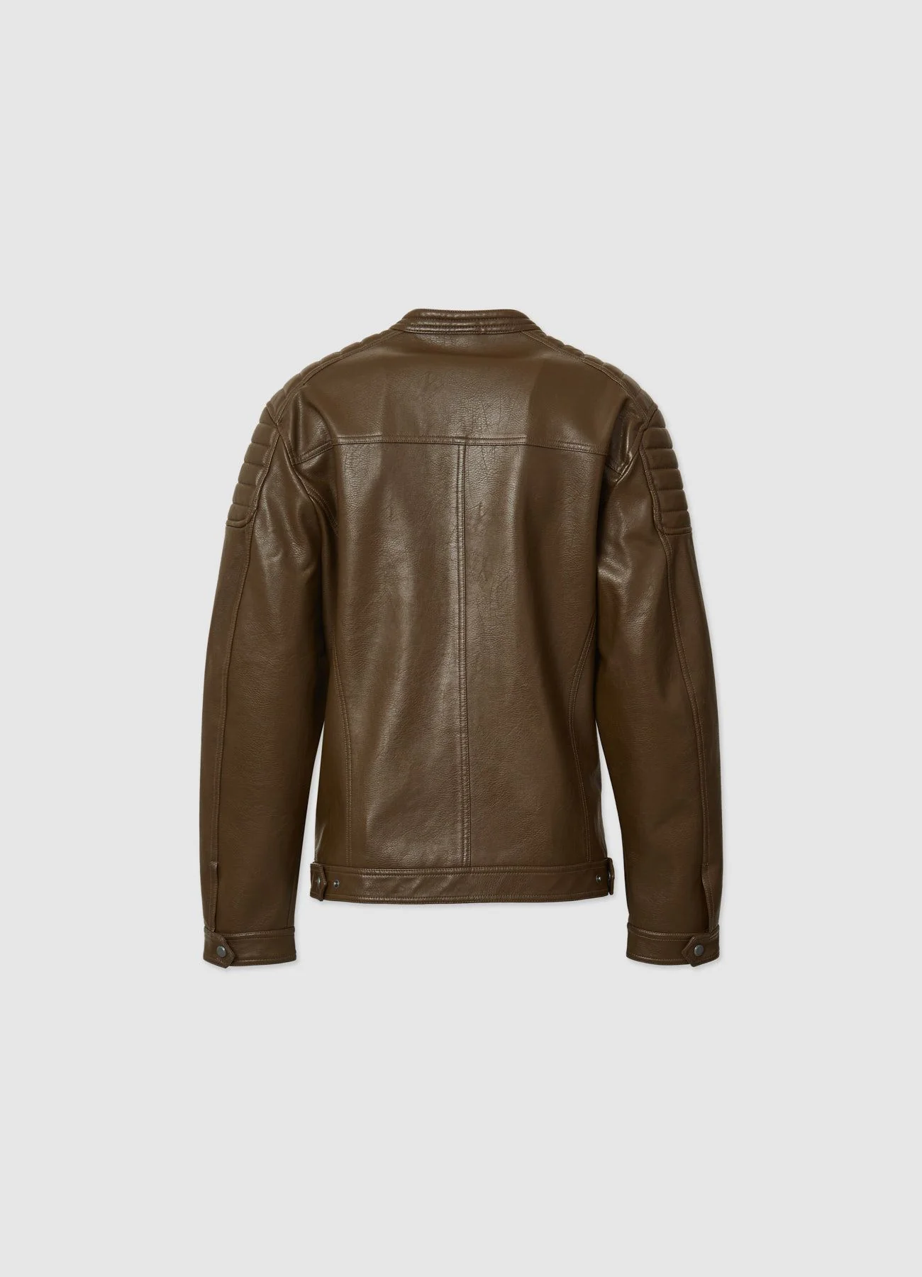 Giubbotto biker similpelle - Image 6