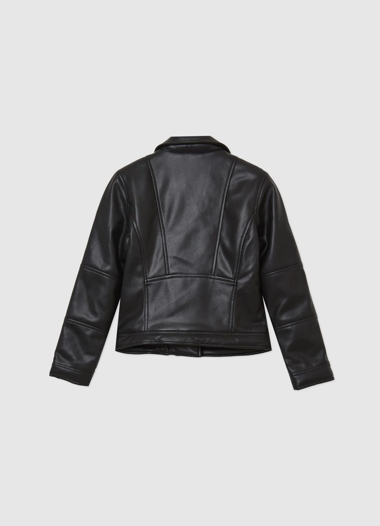 Giubbotto biker similpelle - Image 3