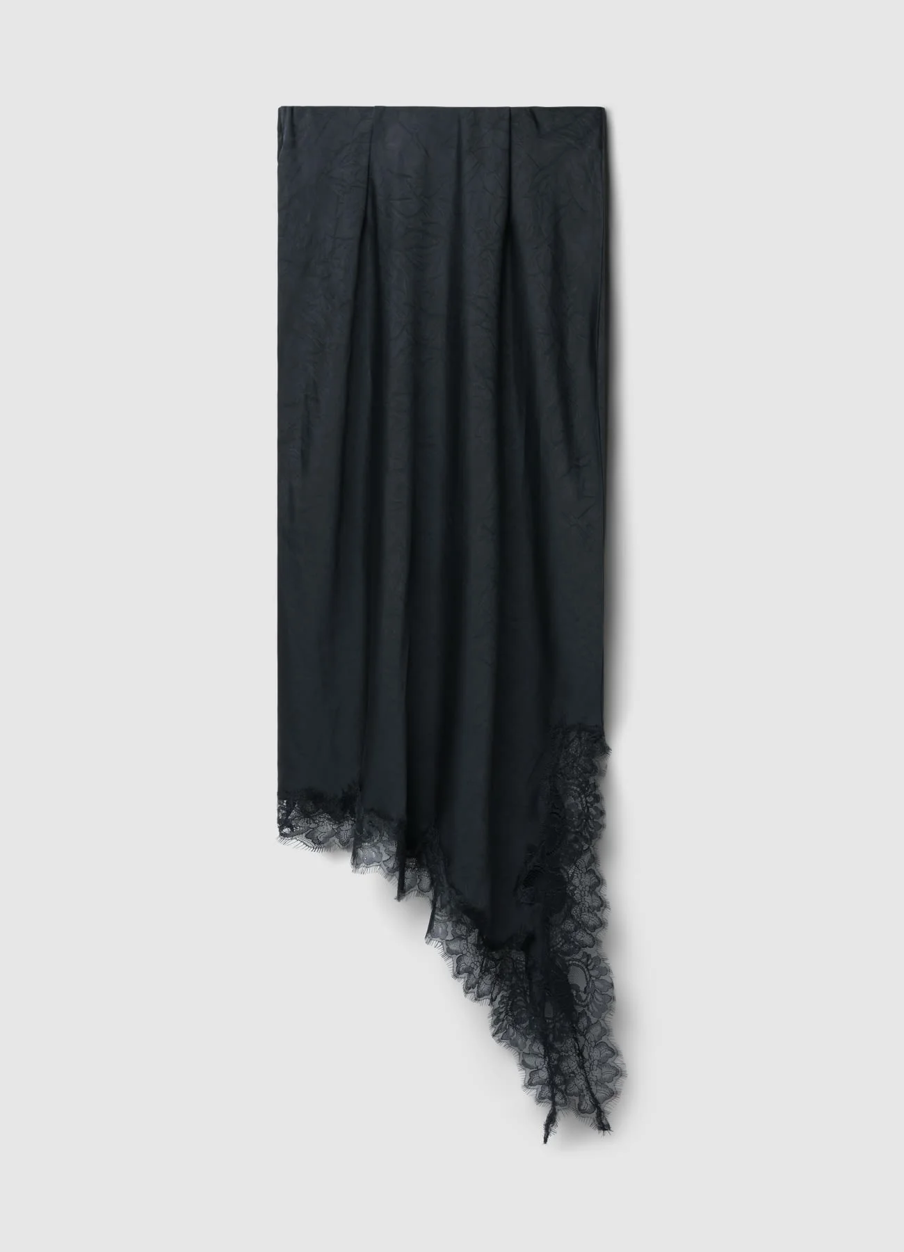 Gonna asimmetrica con pizzo - Image 4