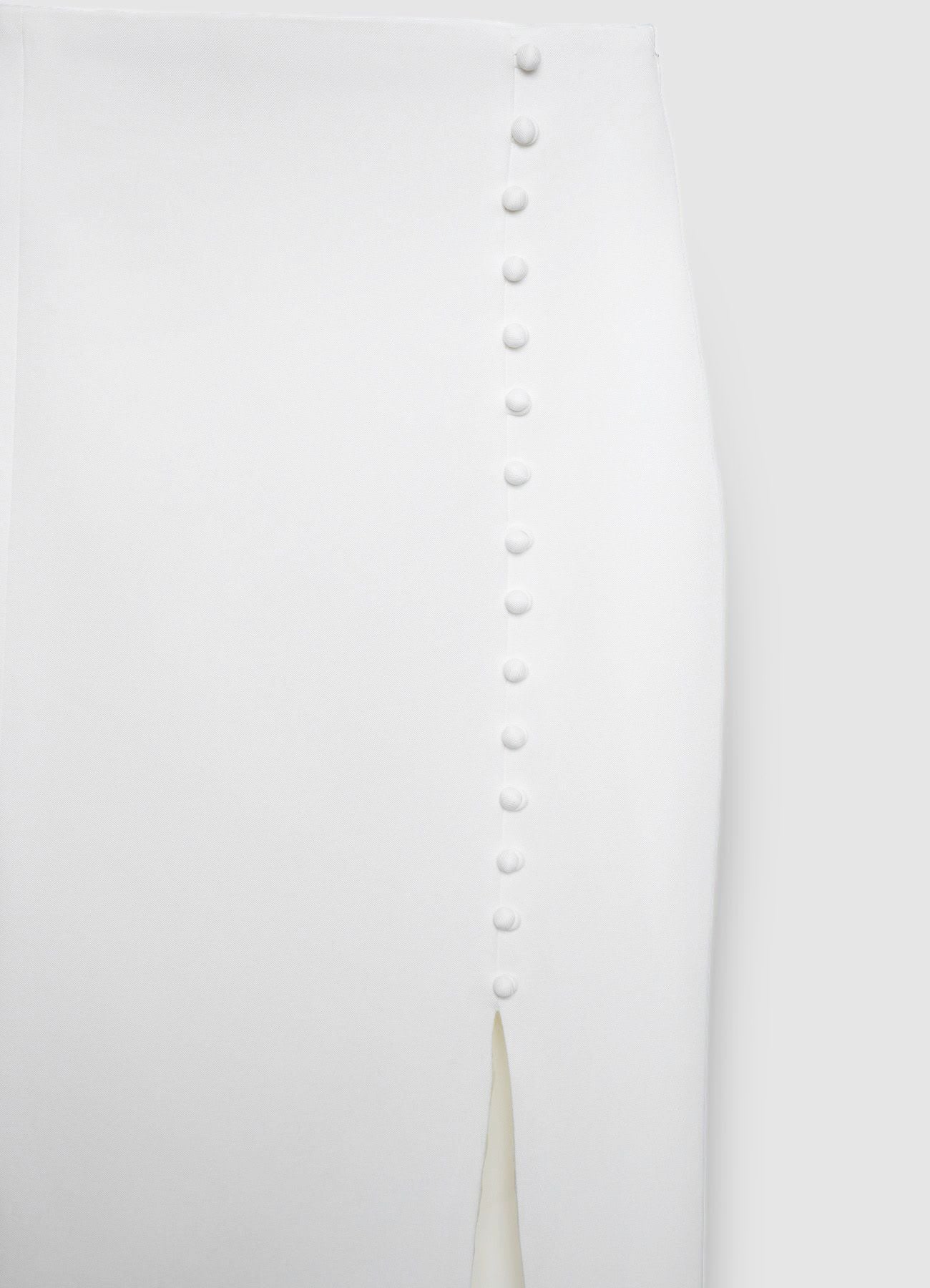 Gonna dritta con bottoni e spacco - Image 6