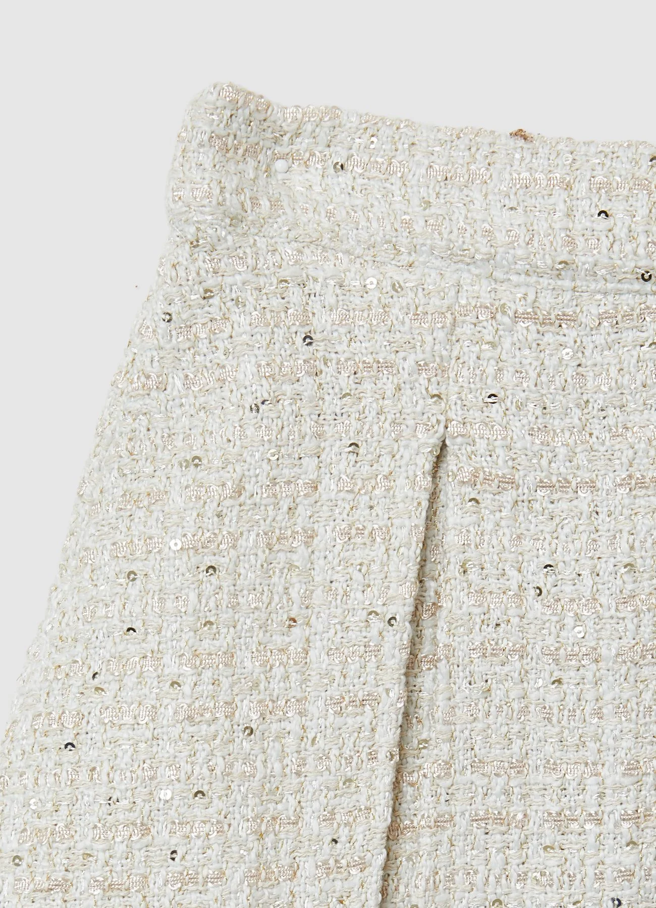 Gonna in tweed con paillettes - Image 2