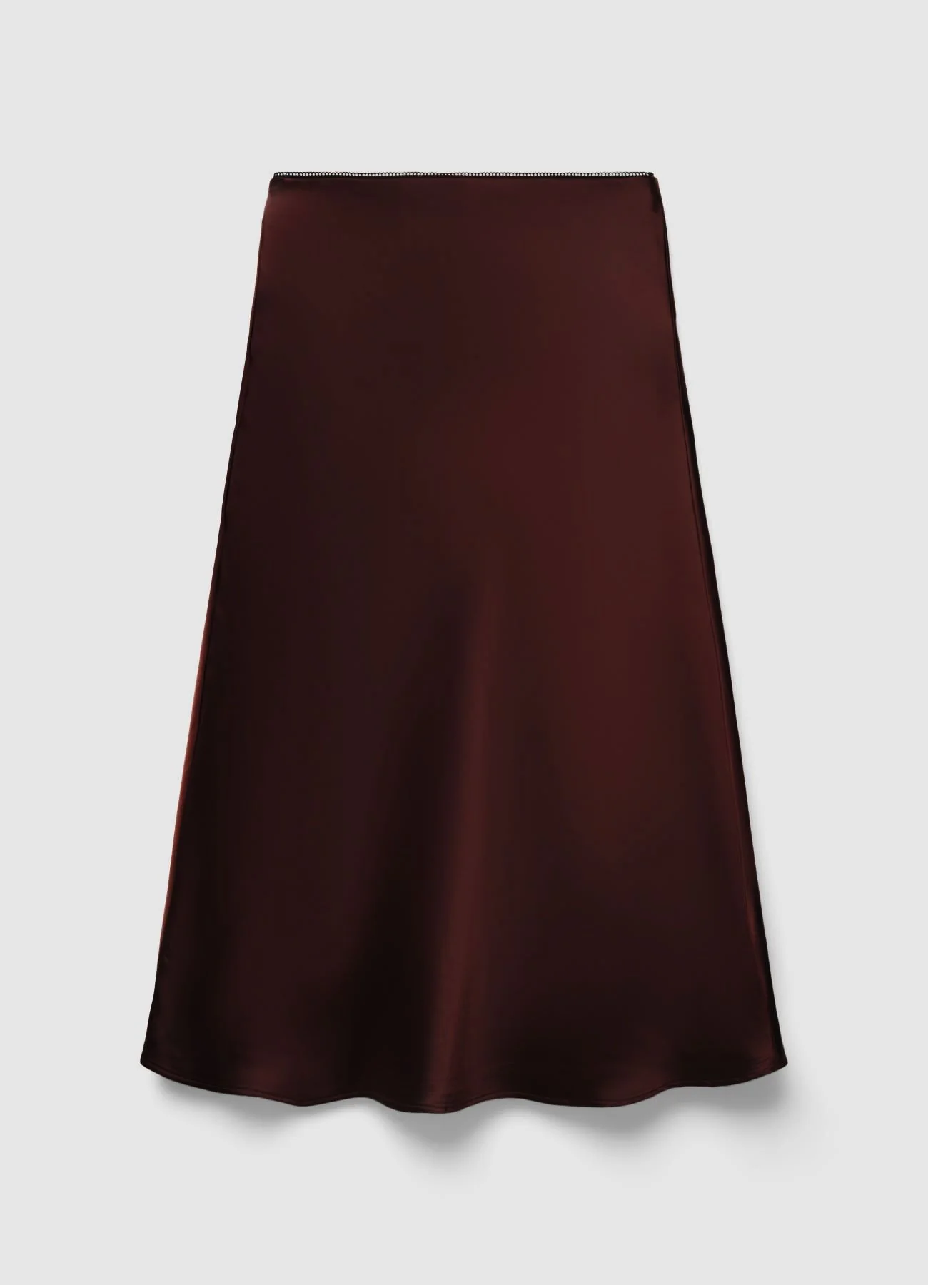 Gonna longuette similsatin - Image 6