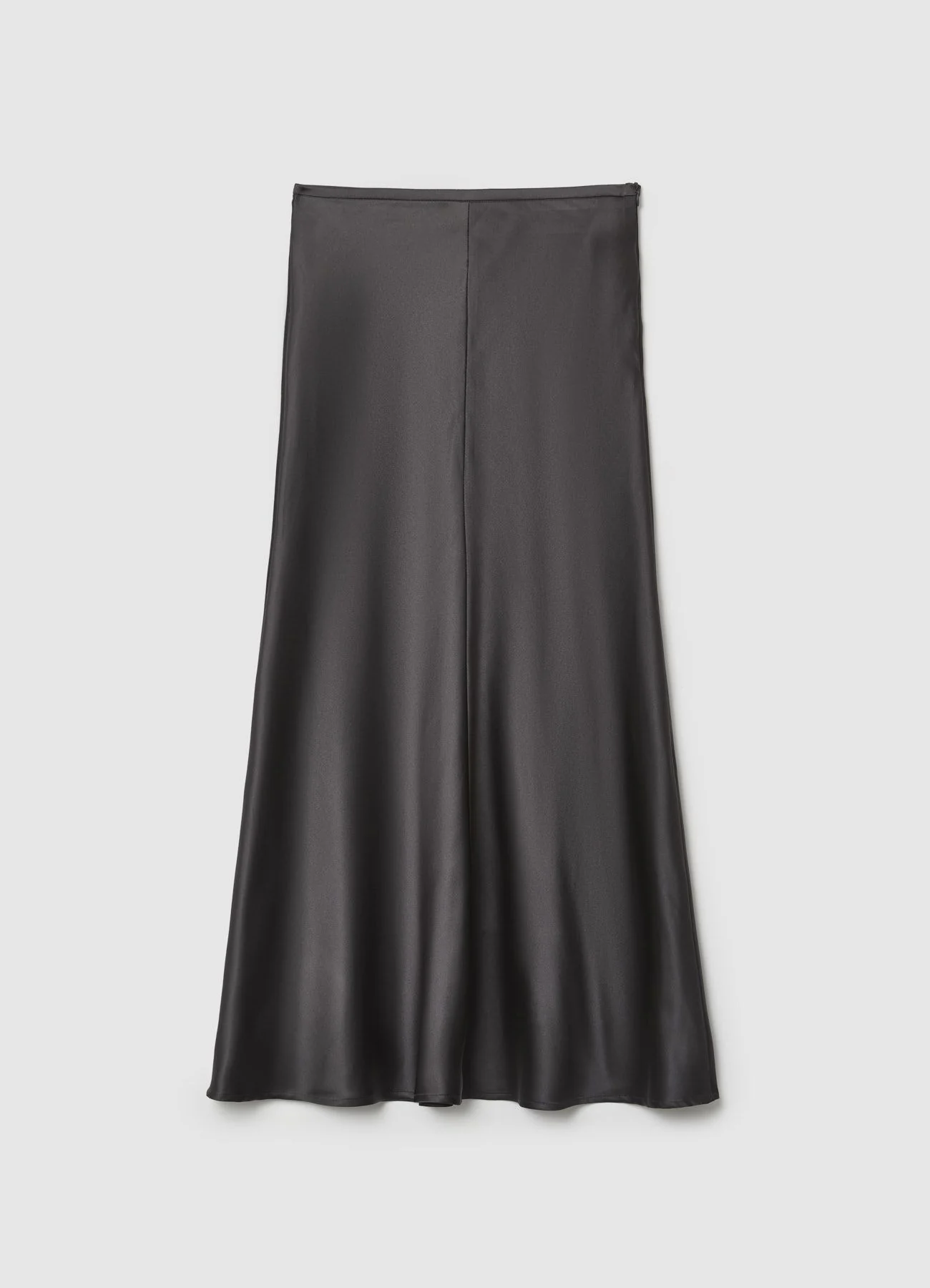 Gonna lunga svasata in simil satin - Image 4