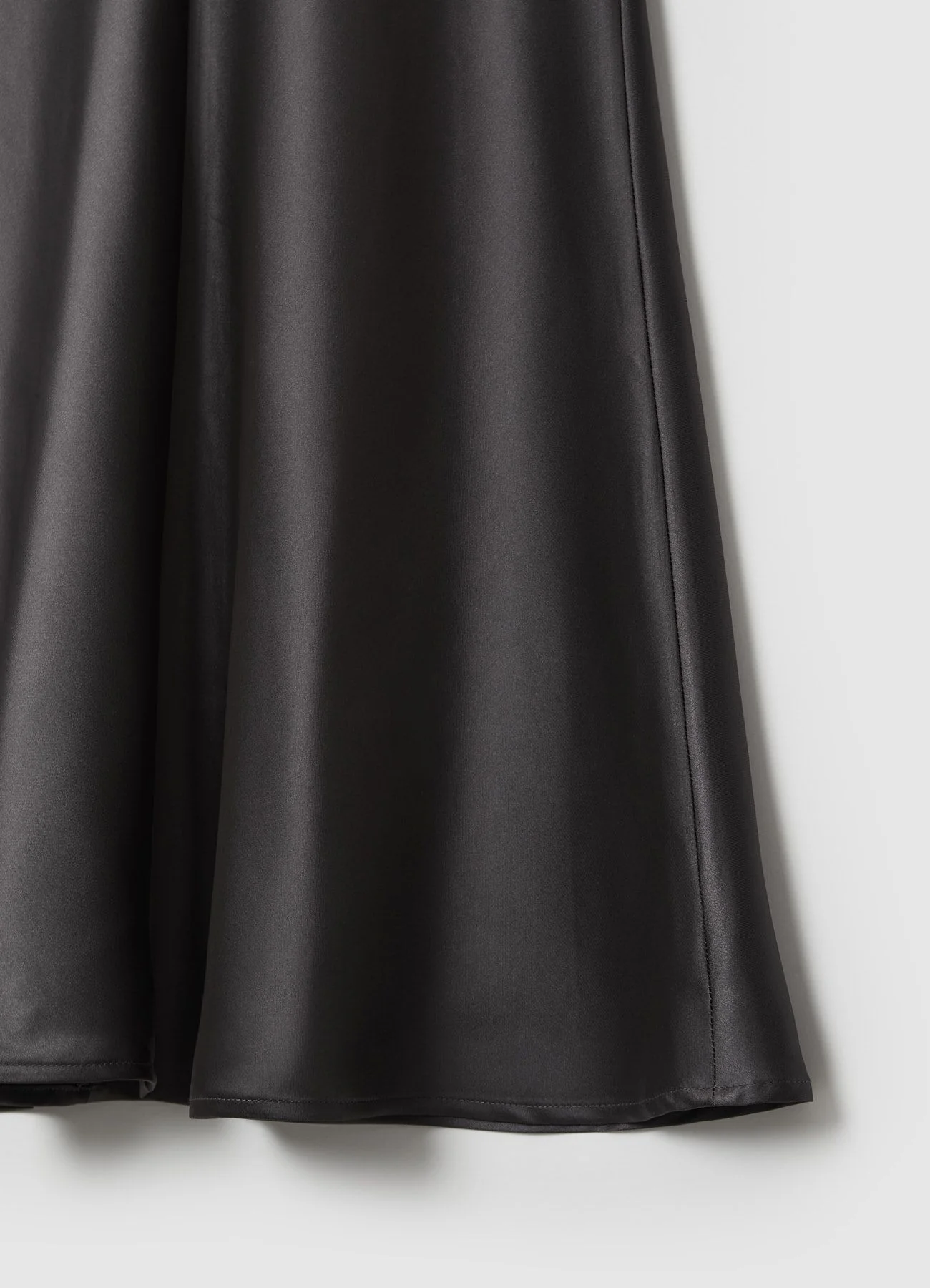Gonna lunga svasata in simil satin - Image 5