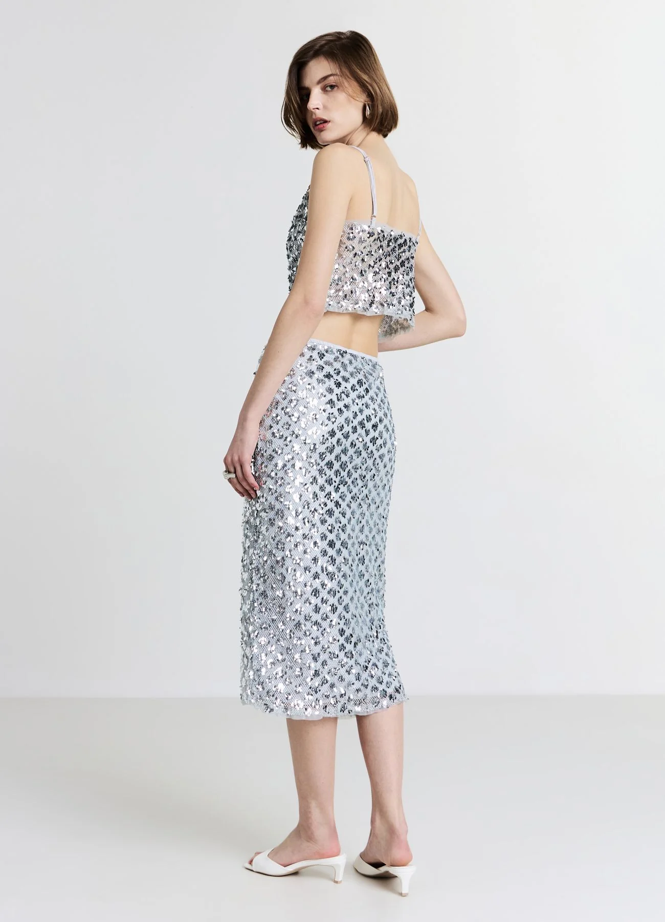 Gonna midi paillettes - Image 2