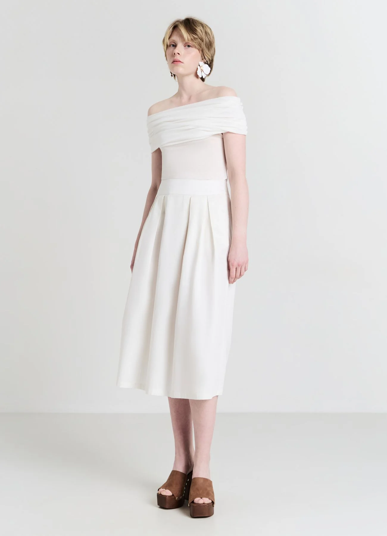 Gonna midi pieghe - Image 3