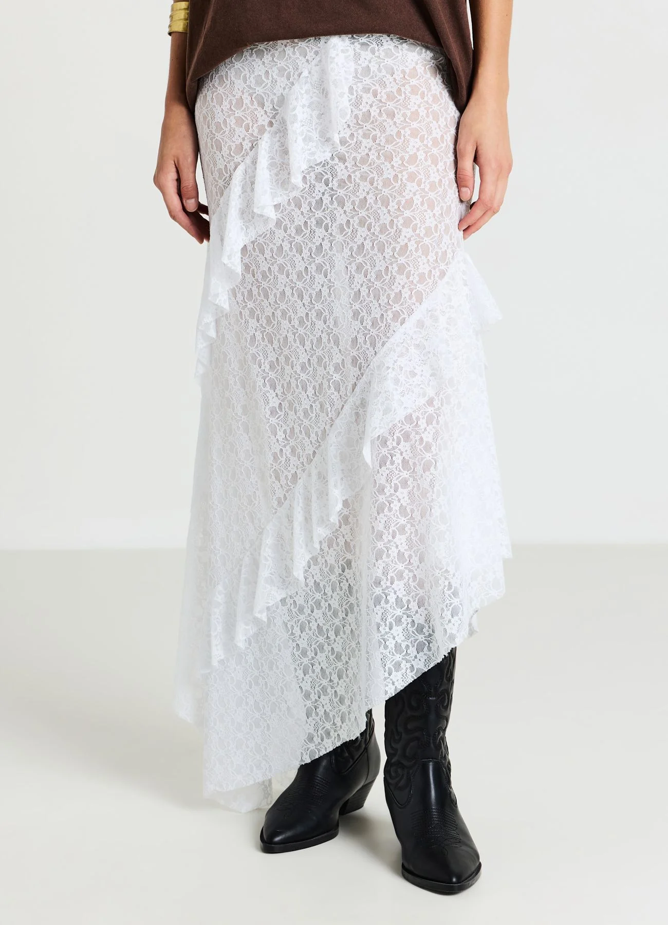 Gonna midi pizzo - Image 2