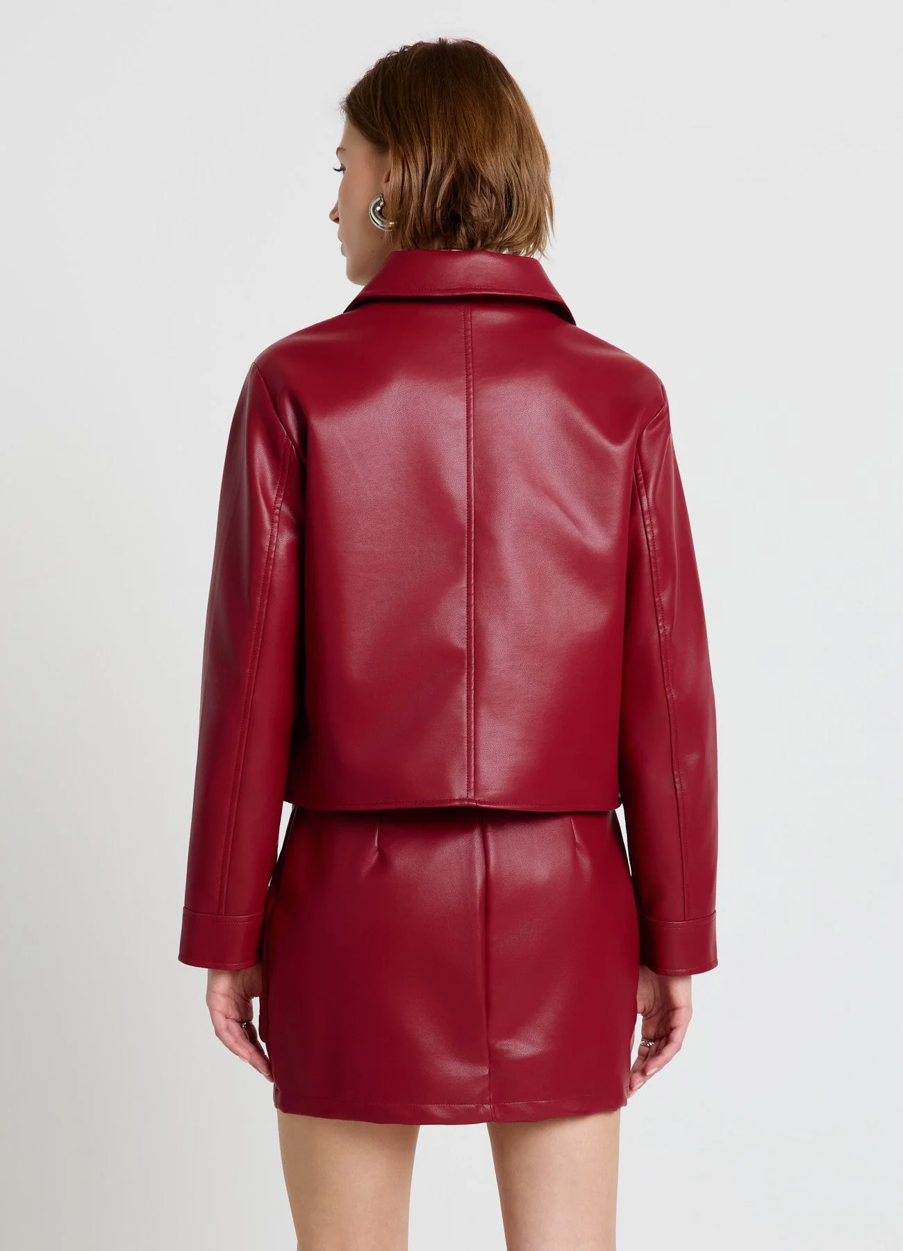 Gonna mini in similpelle - Image 3