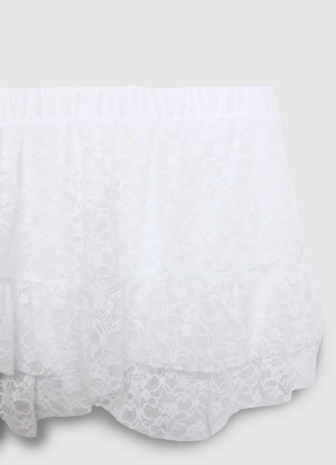 Gonna-pantalone a balze in pizzo - Image 5
