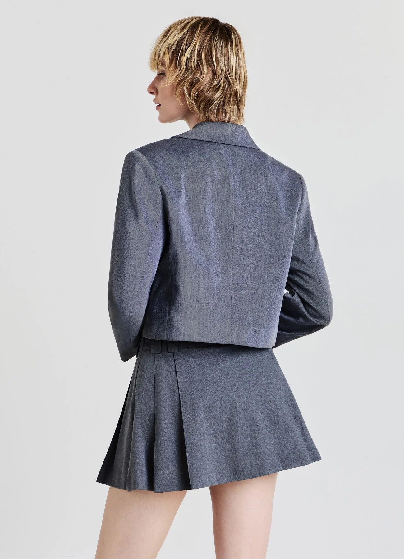 Gonna-pantalone a pieghe