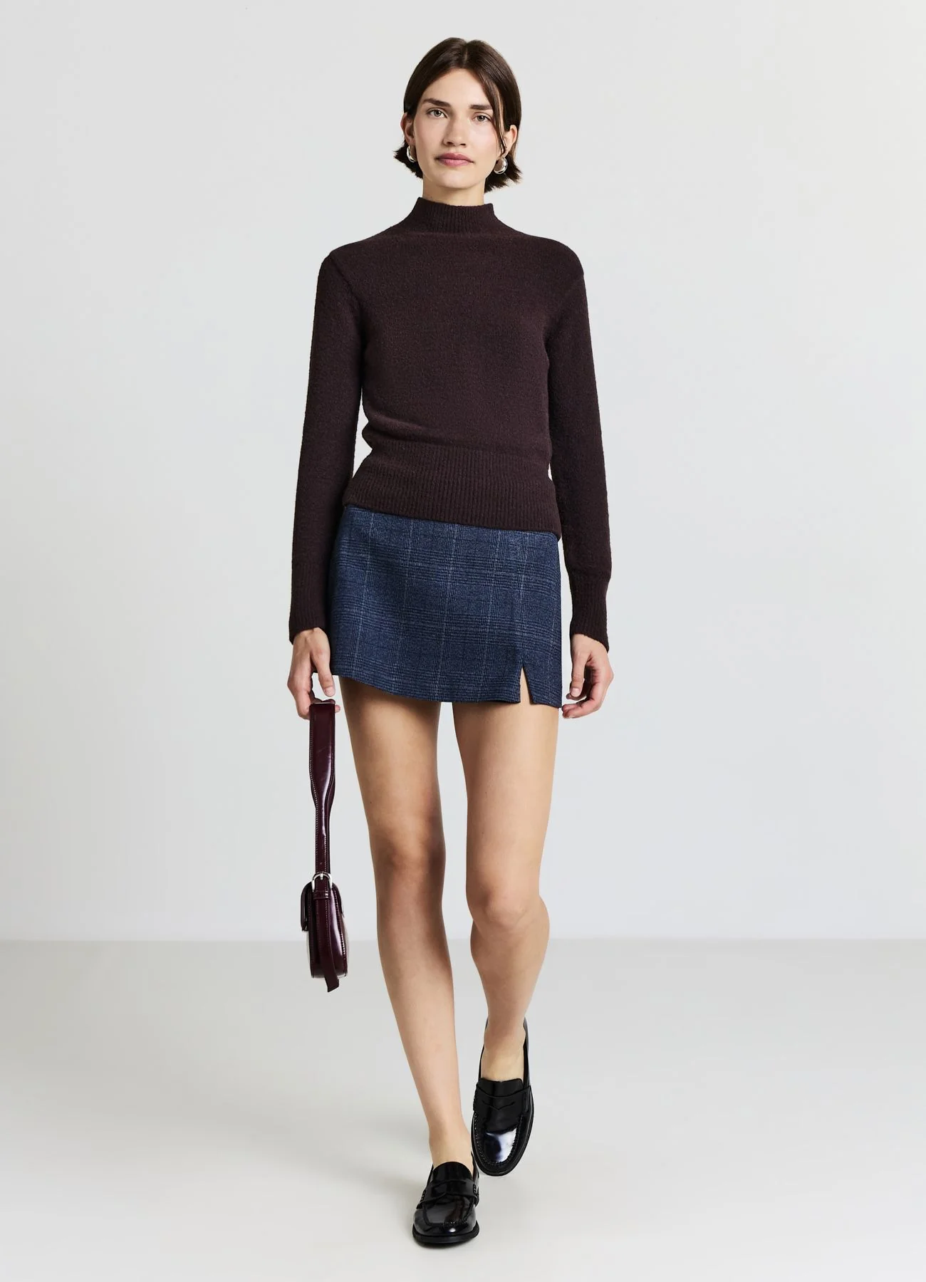 Gonna-pantalone a quadri