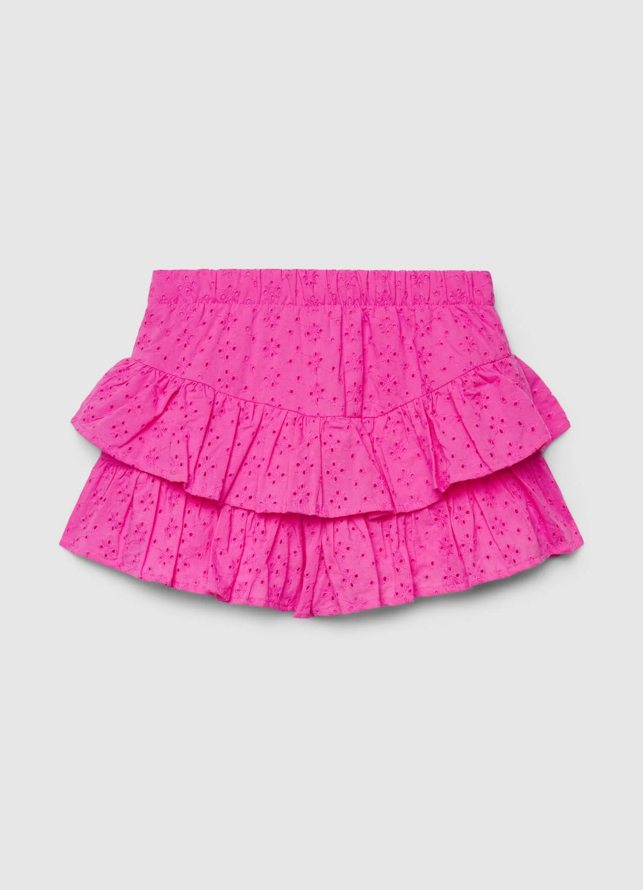 Gonna-pantalone con balze sangallo - Image 3