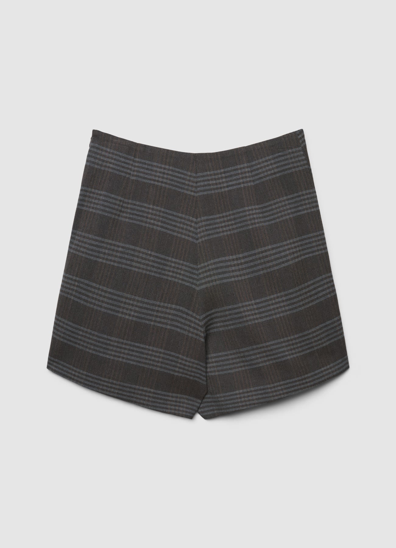 Gonna-pantalone con motivo a quadri - Image 4