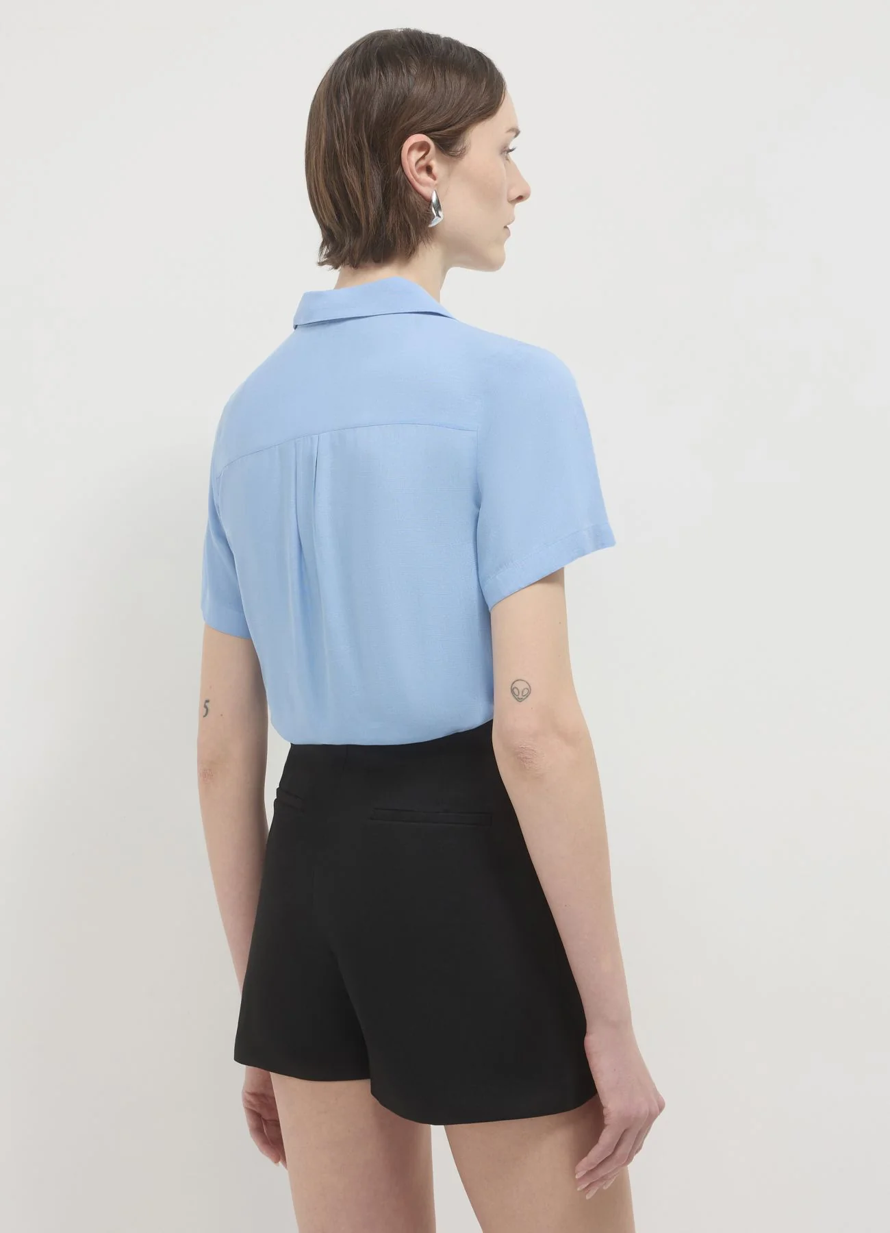 Gonna pantalone con pannello