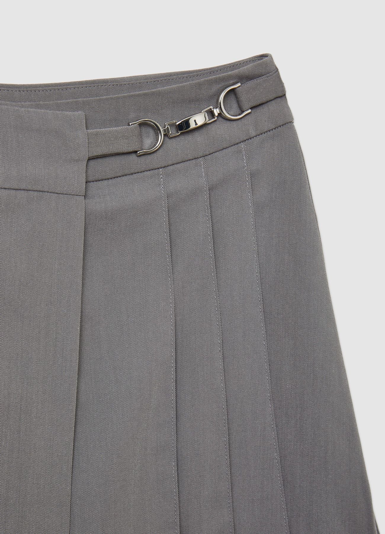 Gonna-pantalone con pieghe - Image 4