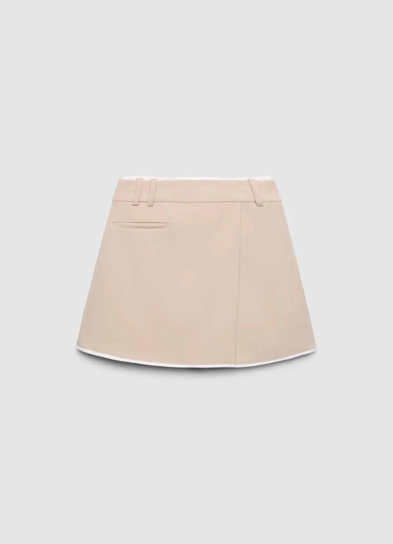 Gonna-pantalone con profili a contrasto - Image 6