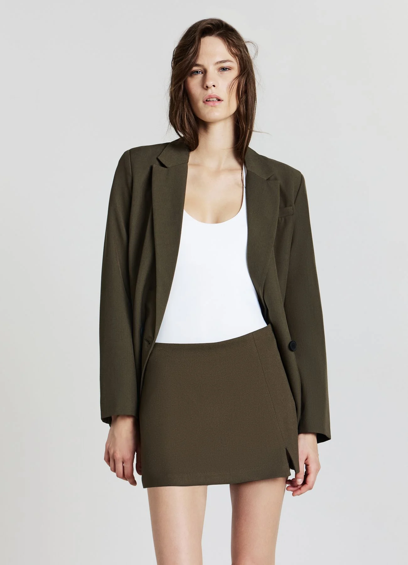 Gonna-pantalone con spacco