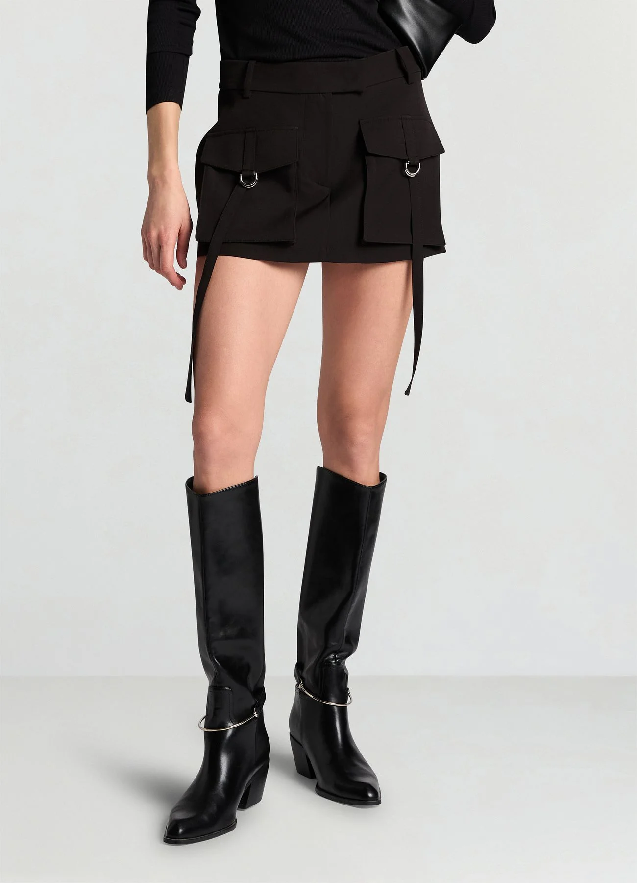 Gonna-pantalone con tasche cargo - Image 3