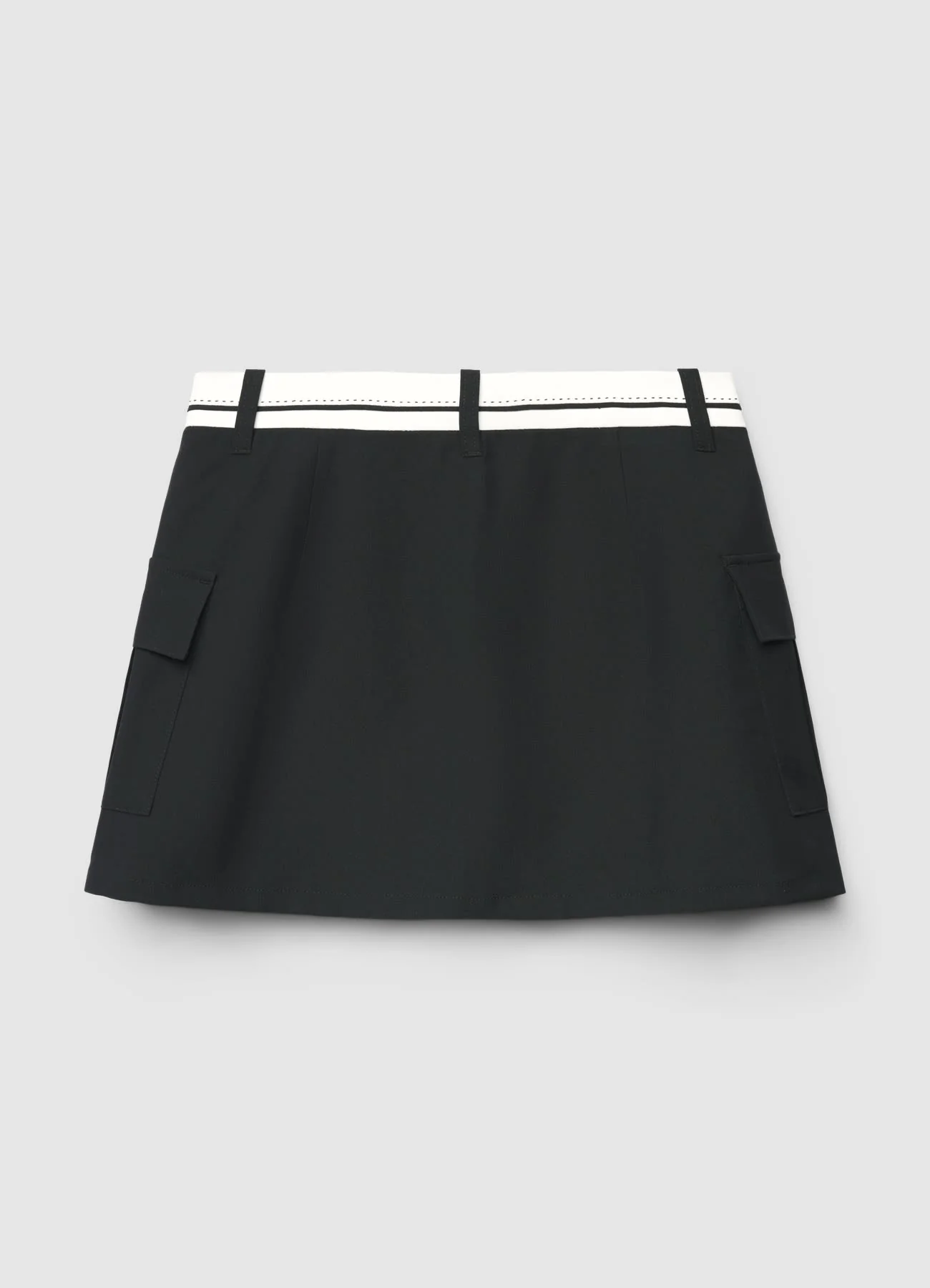 Gonna-pantalone con tasconi - Image 5