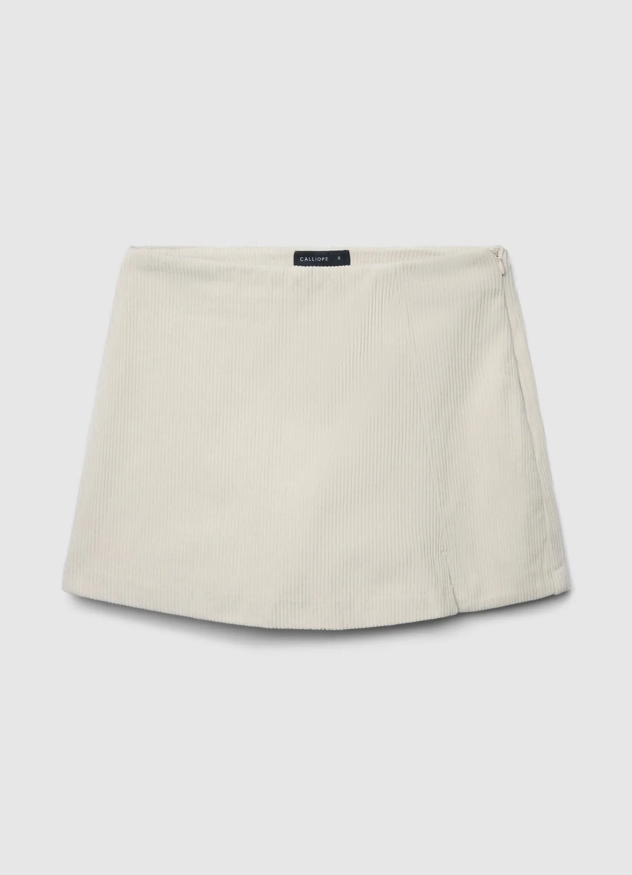 Gonna-pantalone effetto velluto a coste - Image 4