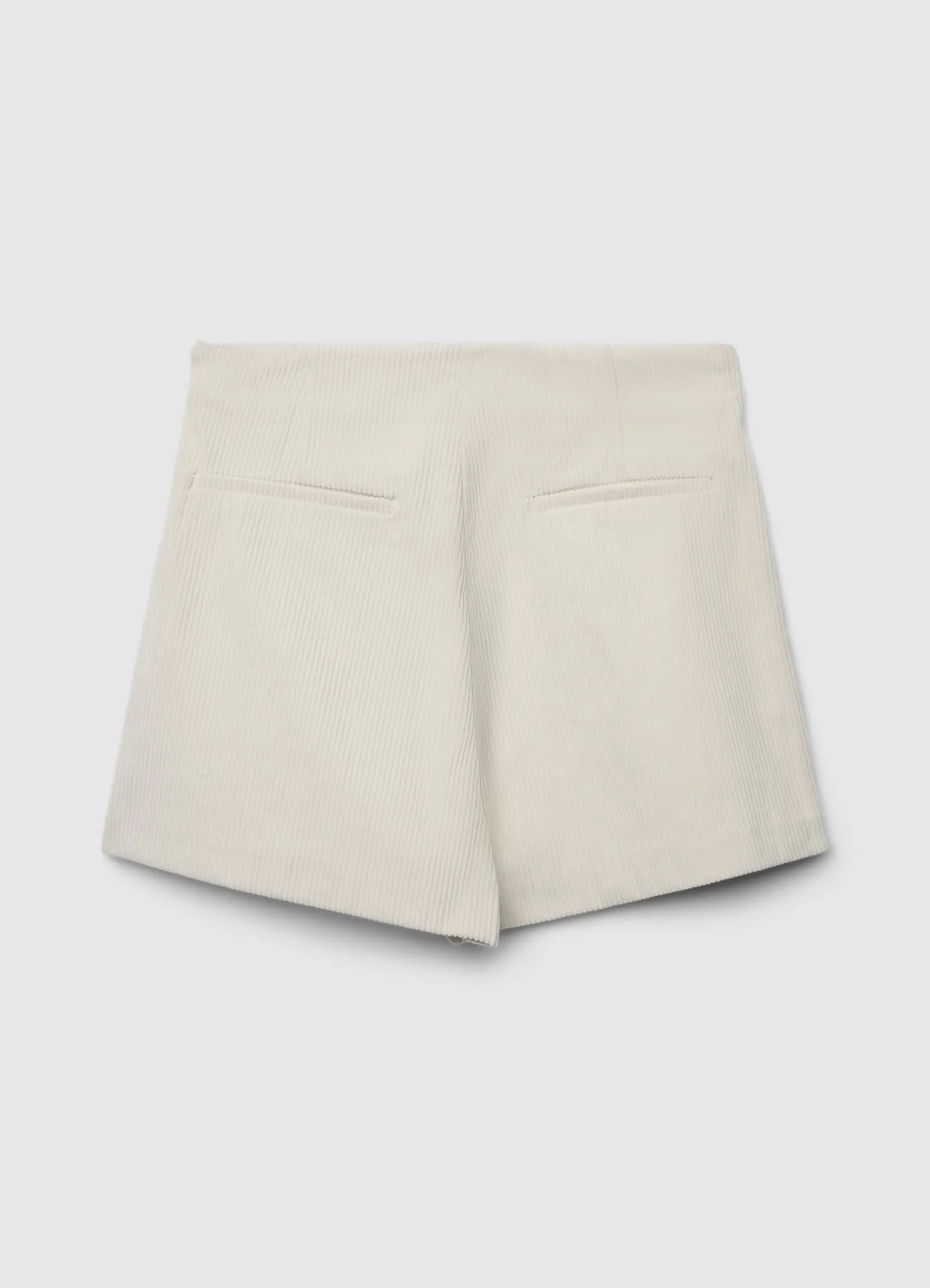 Gonna-pantalone effetto velluto a coste - Image 6