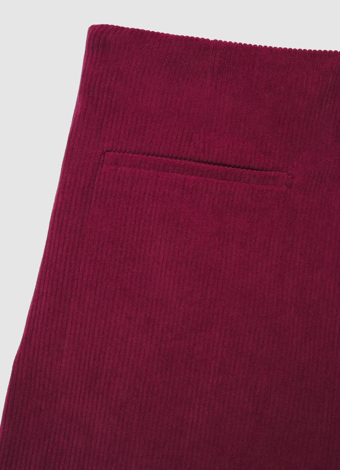 Gonna-pantalone effetto velluto a coste - Image 6