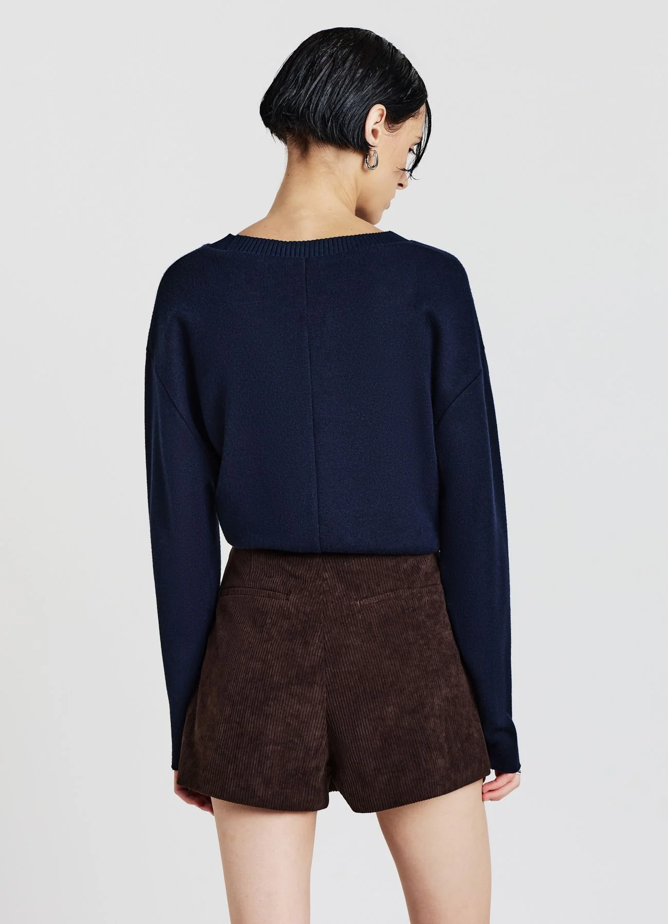Gonna-pantalone effetto velluto - Image 2