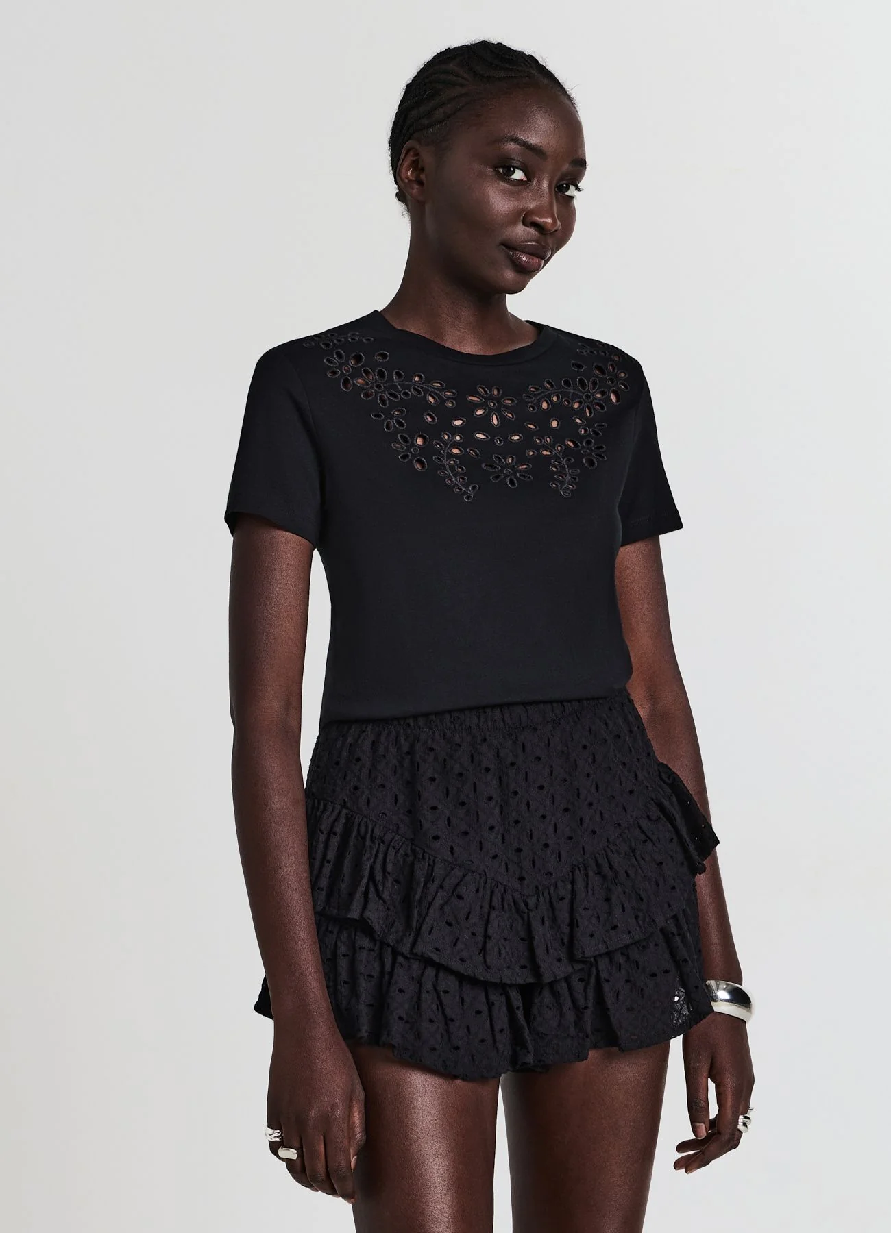 Gonna pantalone frill sangallo - Image 3